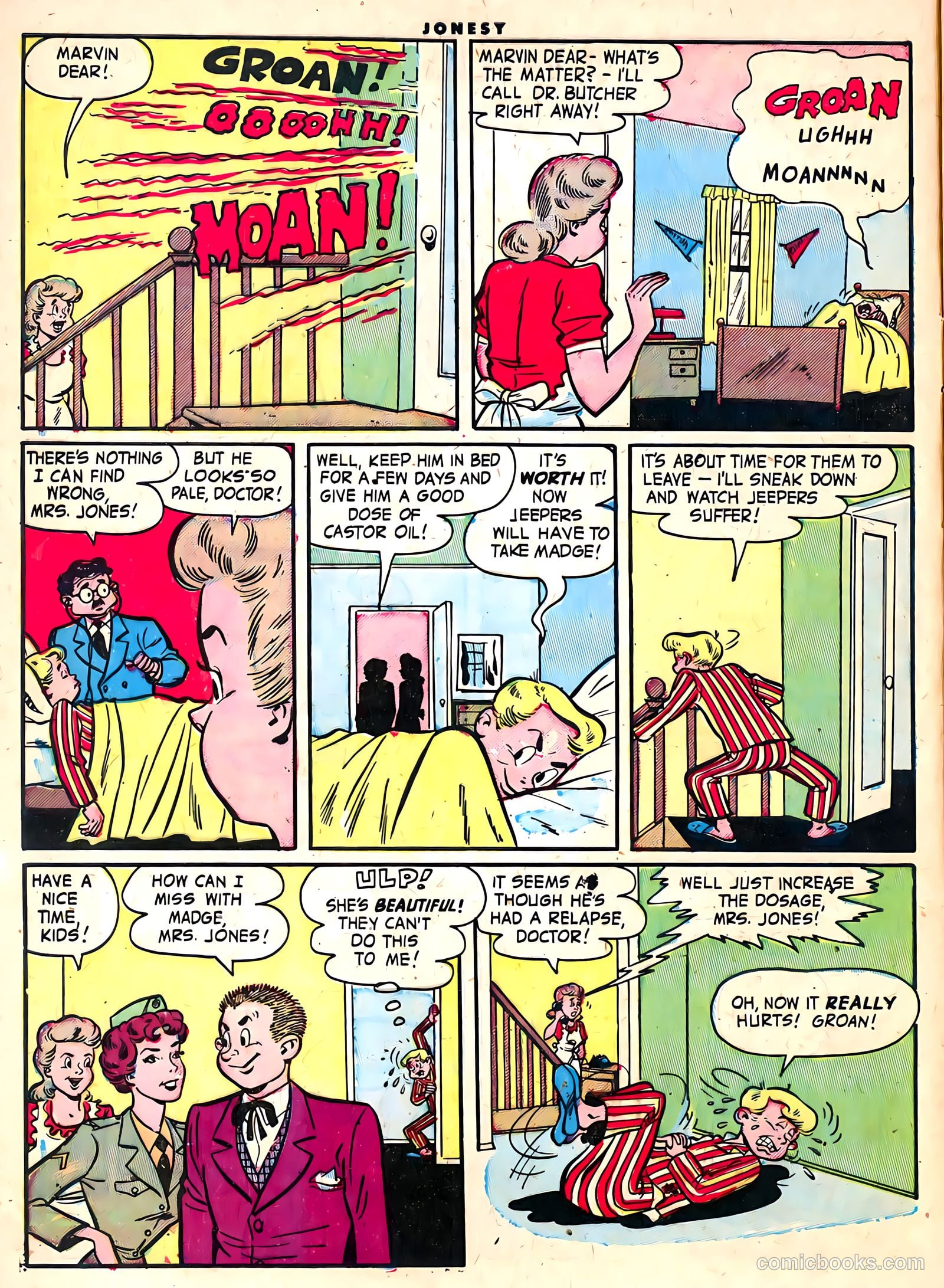Jonesy #1 (1953) — page 8 of 36