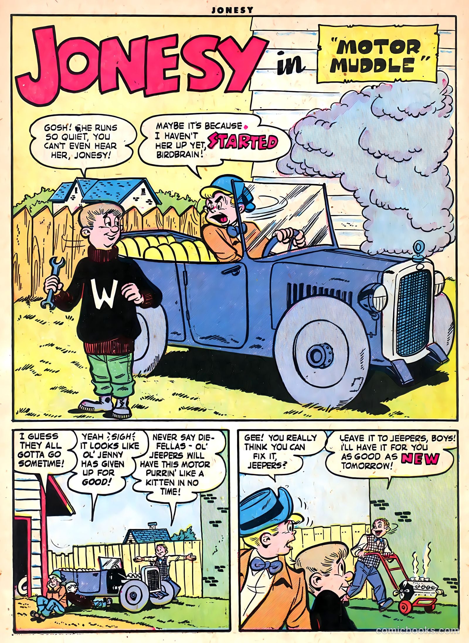 Jonesy #1 (1953) — page 18 of 36
