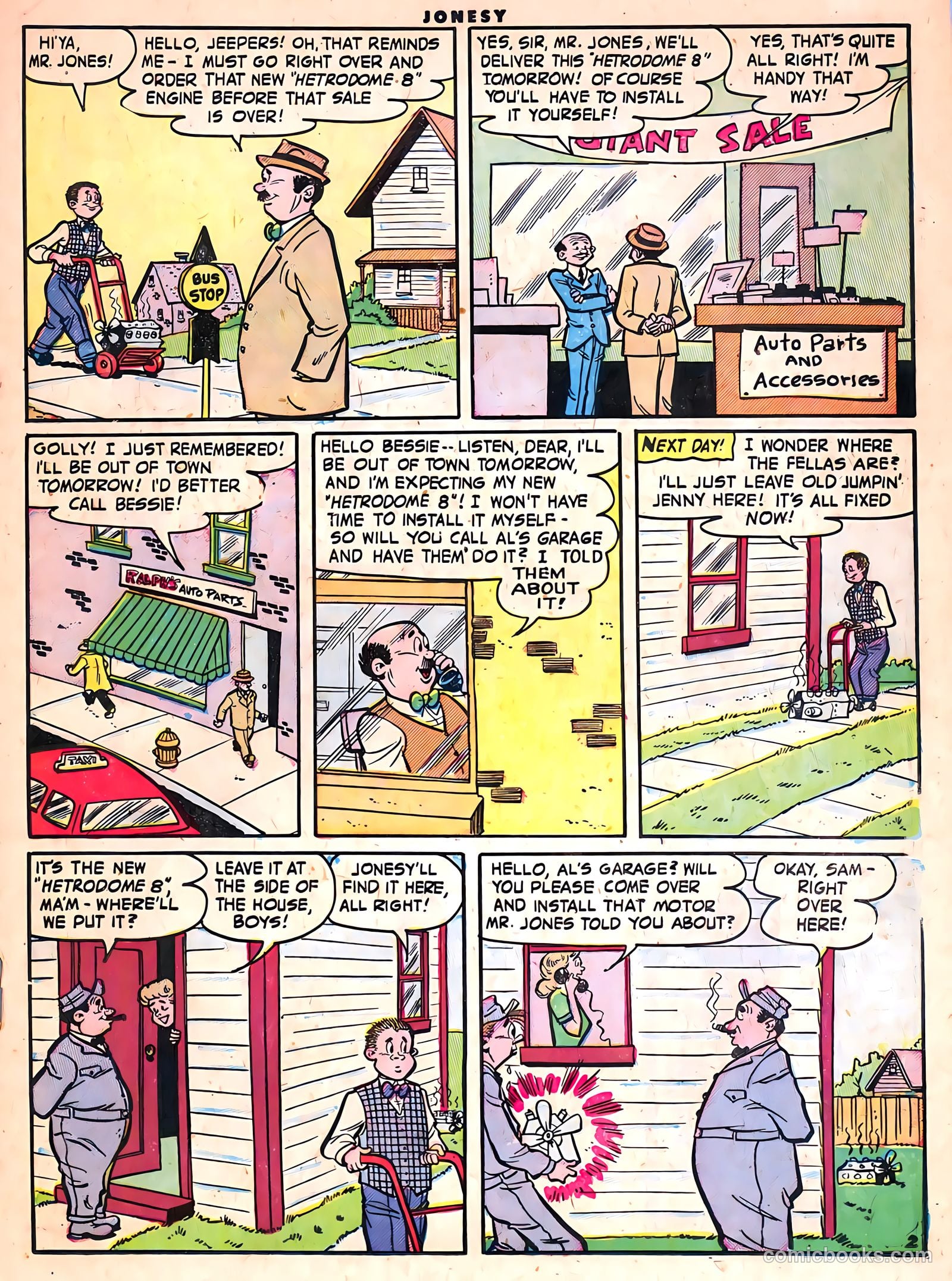 Jonesy #1 (1953) — page 19 of 36