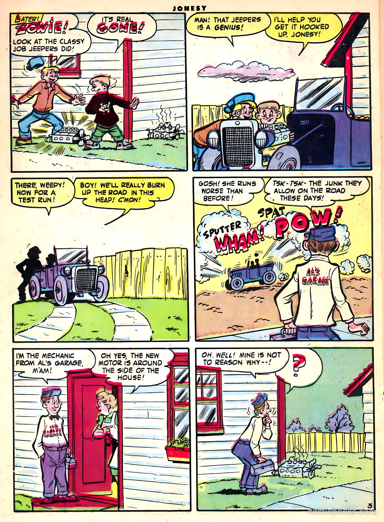 Jonesy #1 (1953) — page 20 of 36