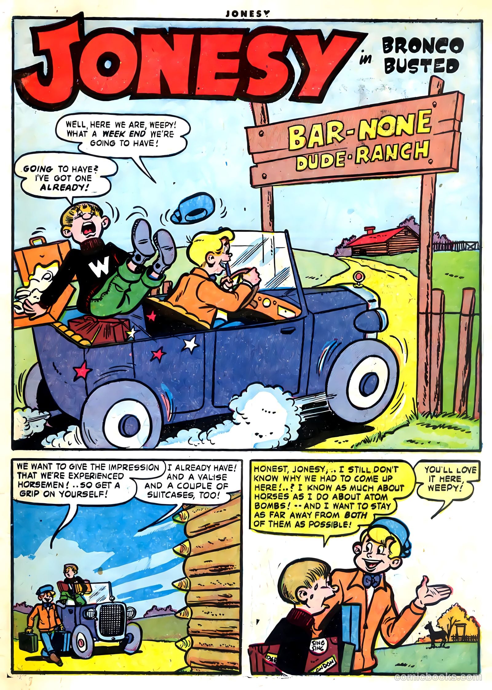 Jonesy #2 (1953) — page 3 of 36