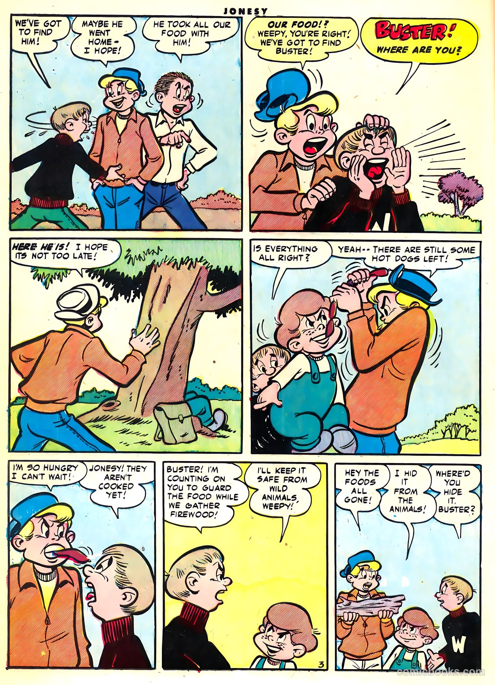 Jonesy #3 (1953) — page 20 of 36