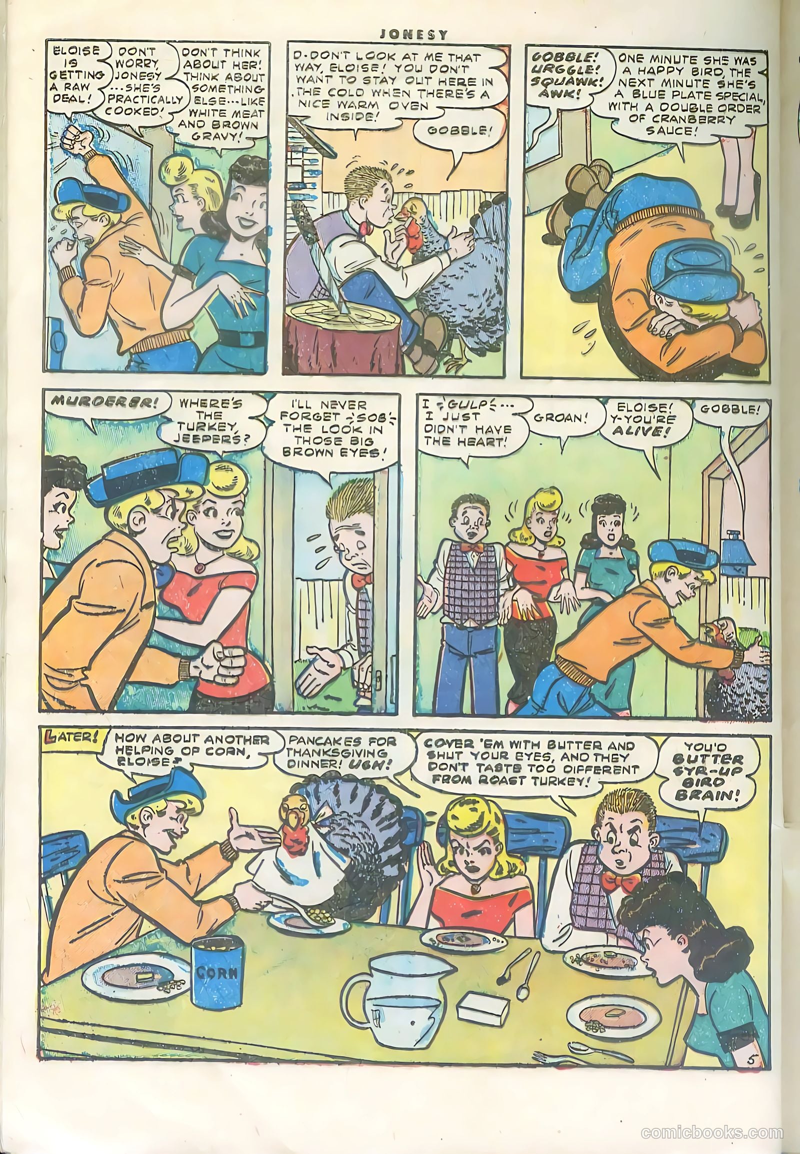Jonesy #4 (1954) — page 32 of 36