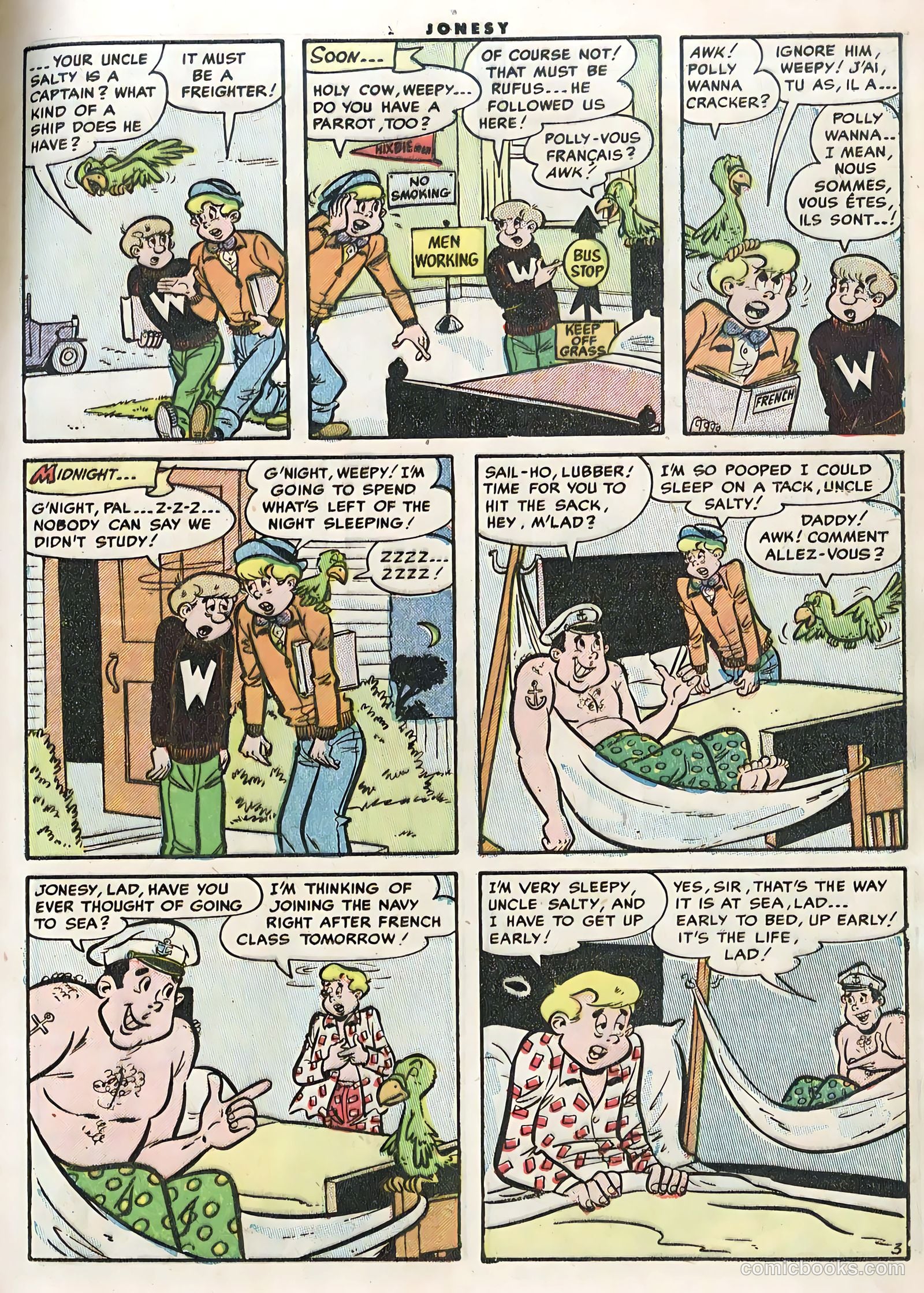 Jonesy #5 (1954) — page 5 of 36