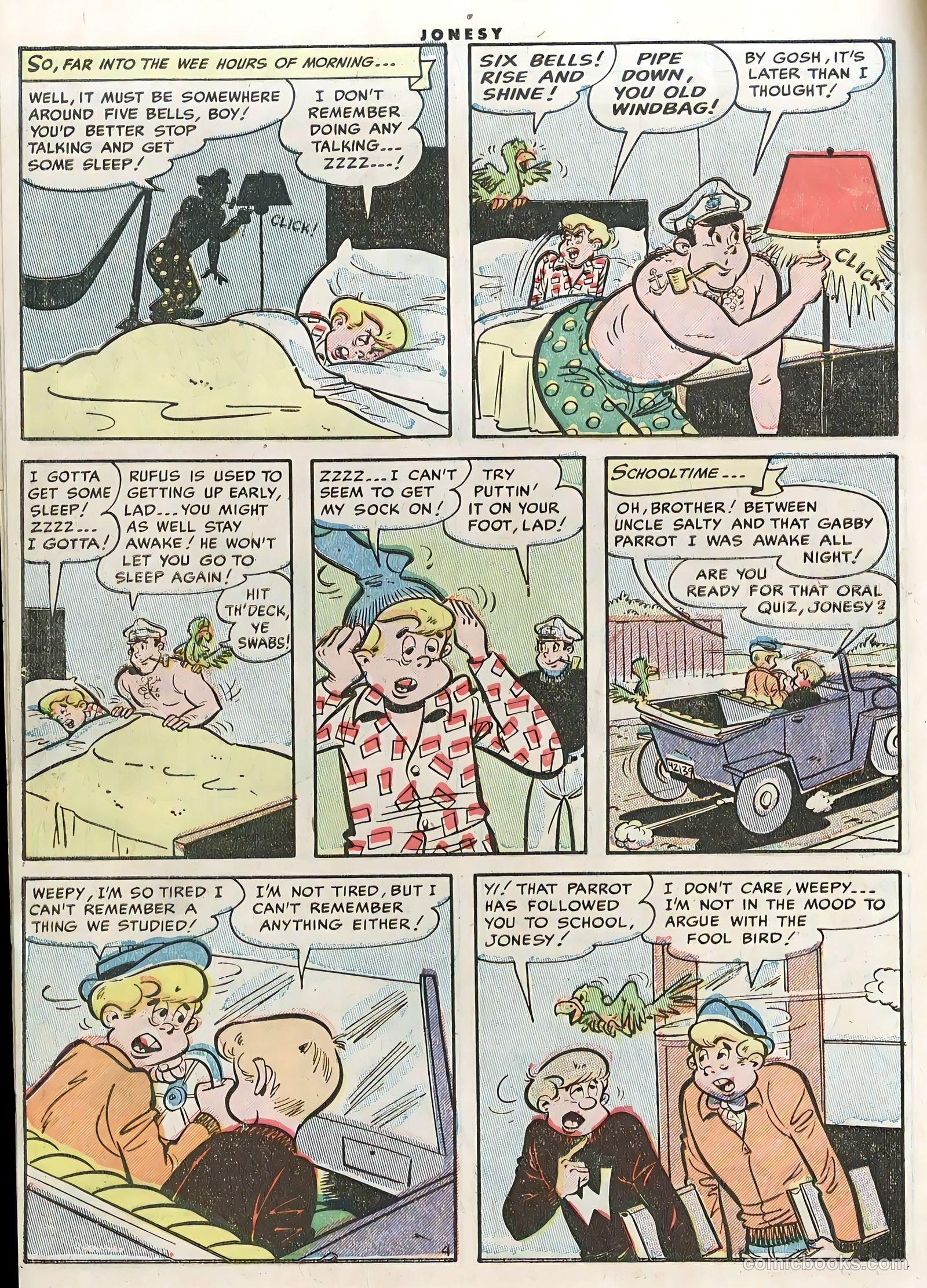 Jonesy #5 (1954) — page 6 of 36