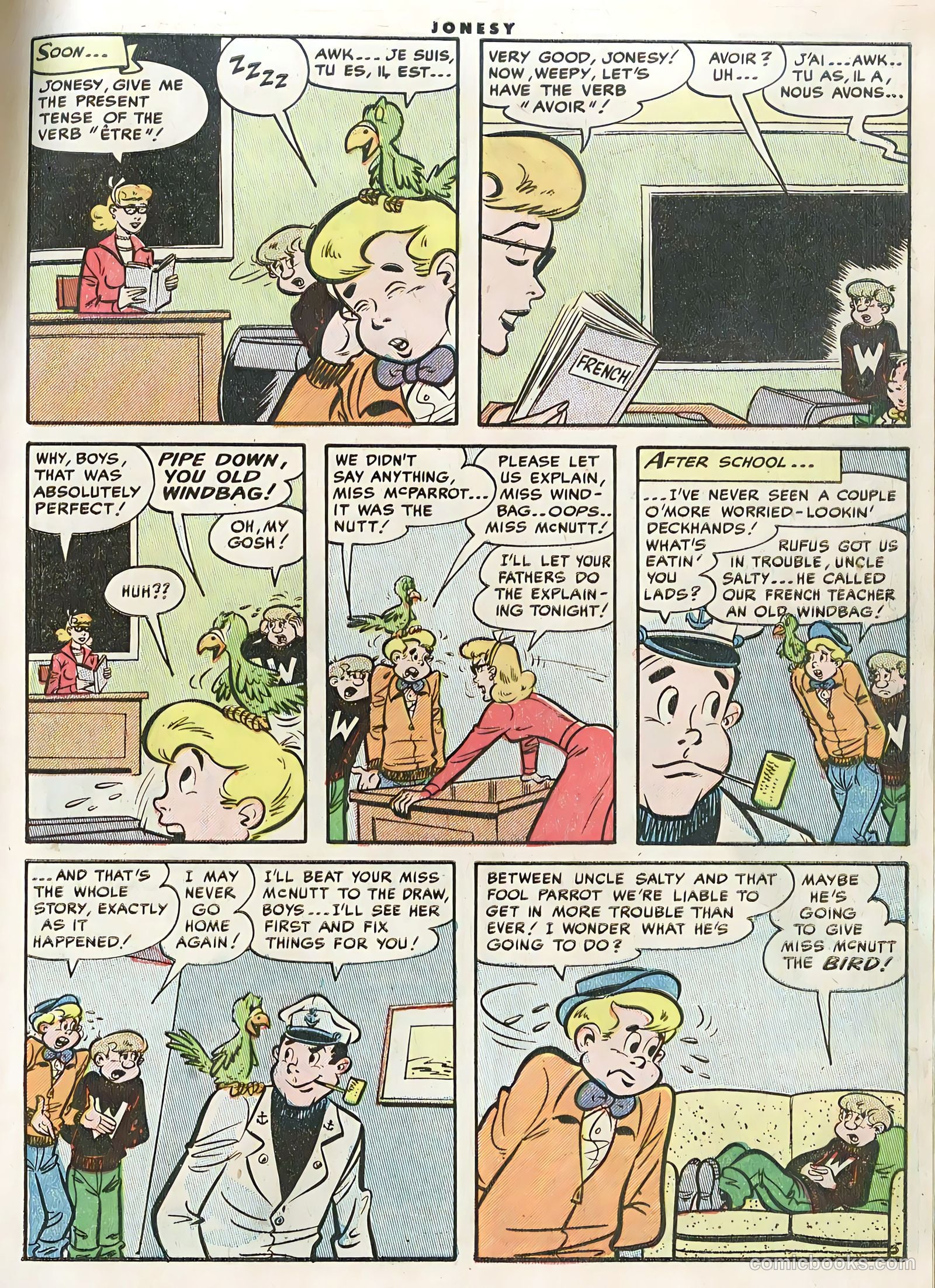 Jonesy #5 (1954) — page 7 of 36