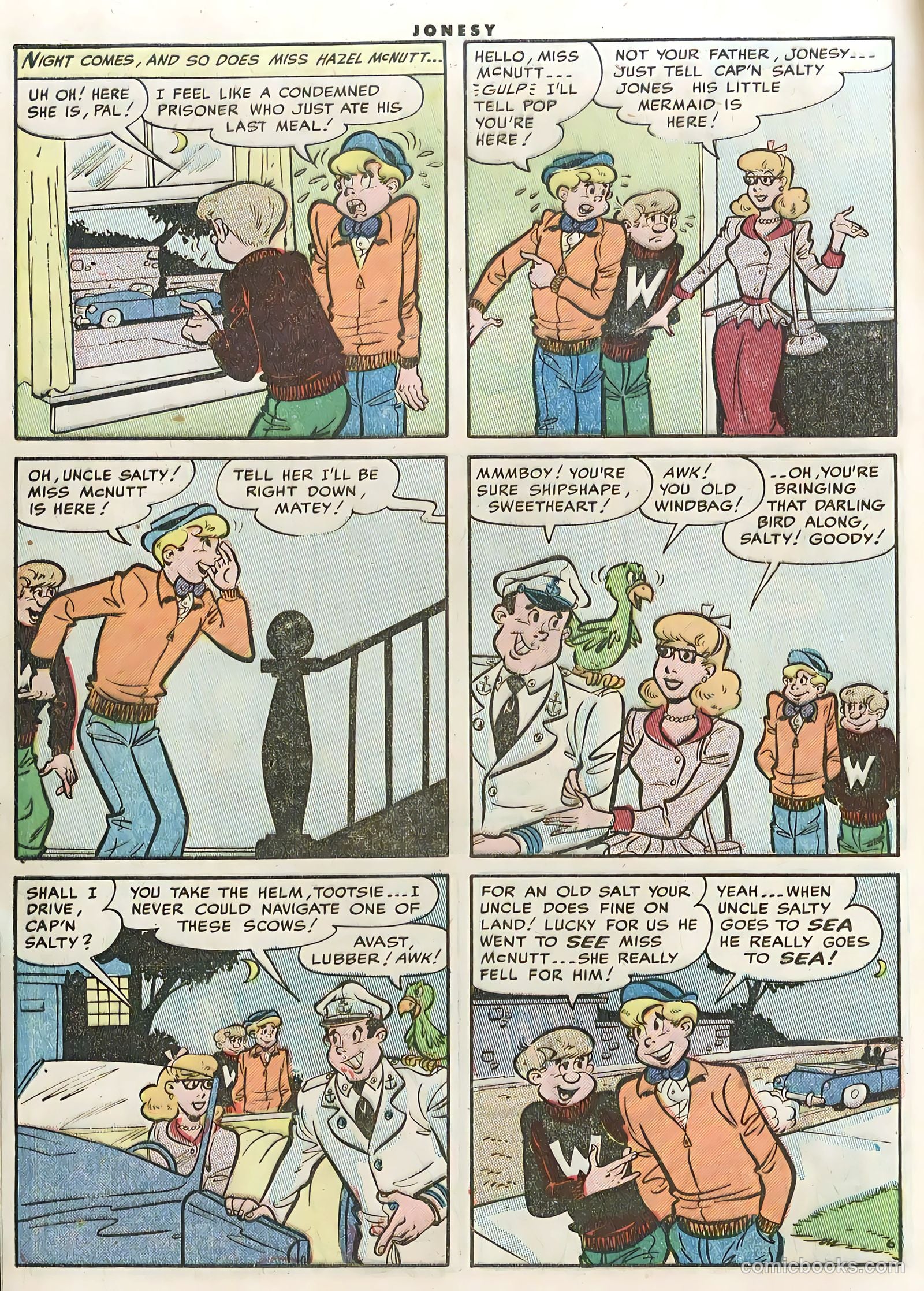 Jonesy #5 (1954) — page 8 of 36