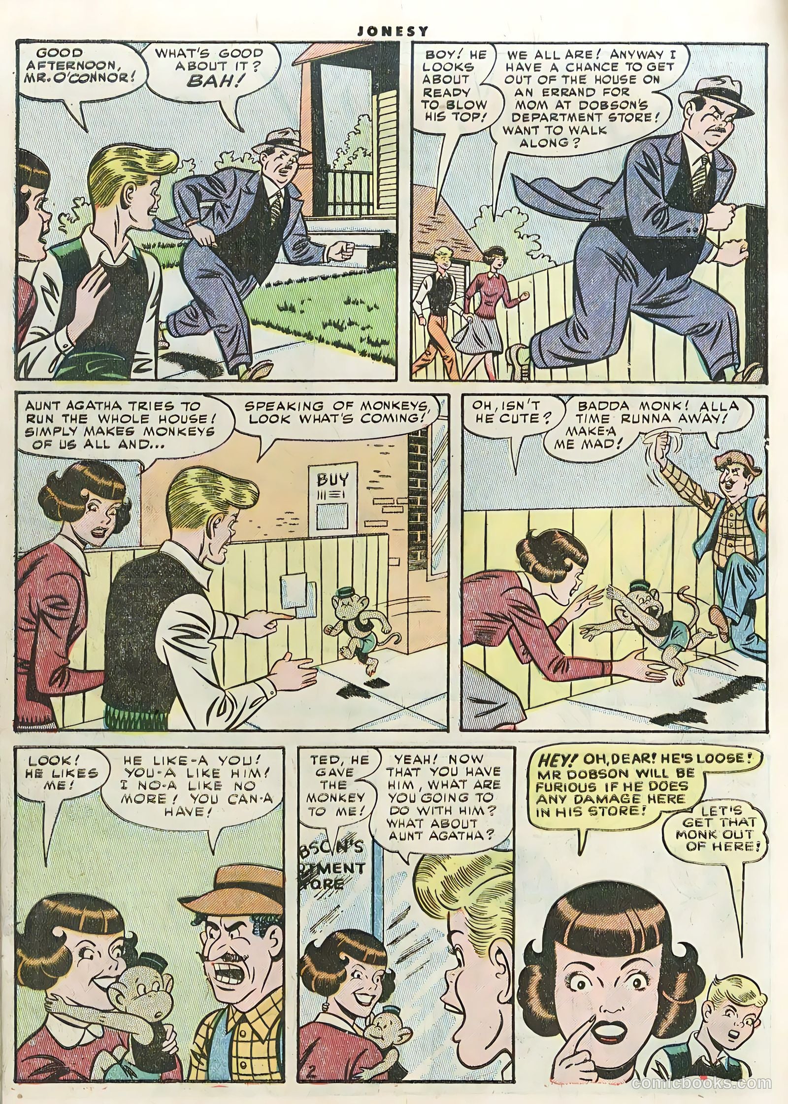 Jonesy #5 (1954) — page 10 of 36