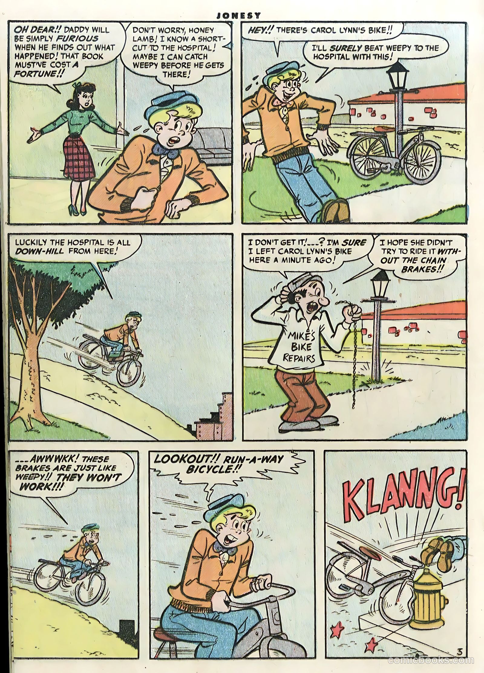 Jonesy #5 (1954) — page 16 of 36