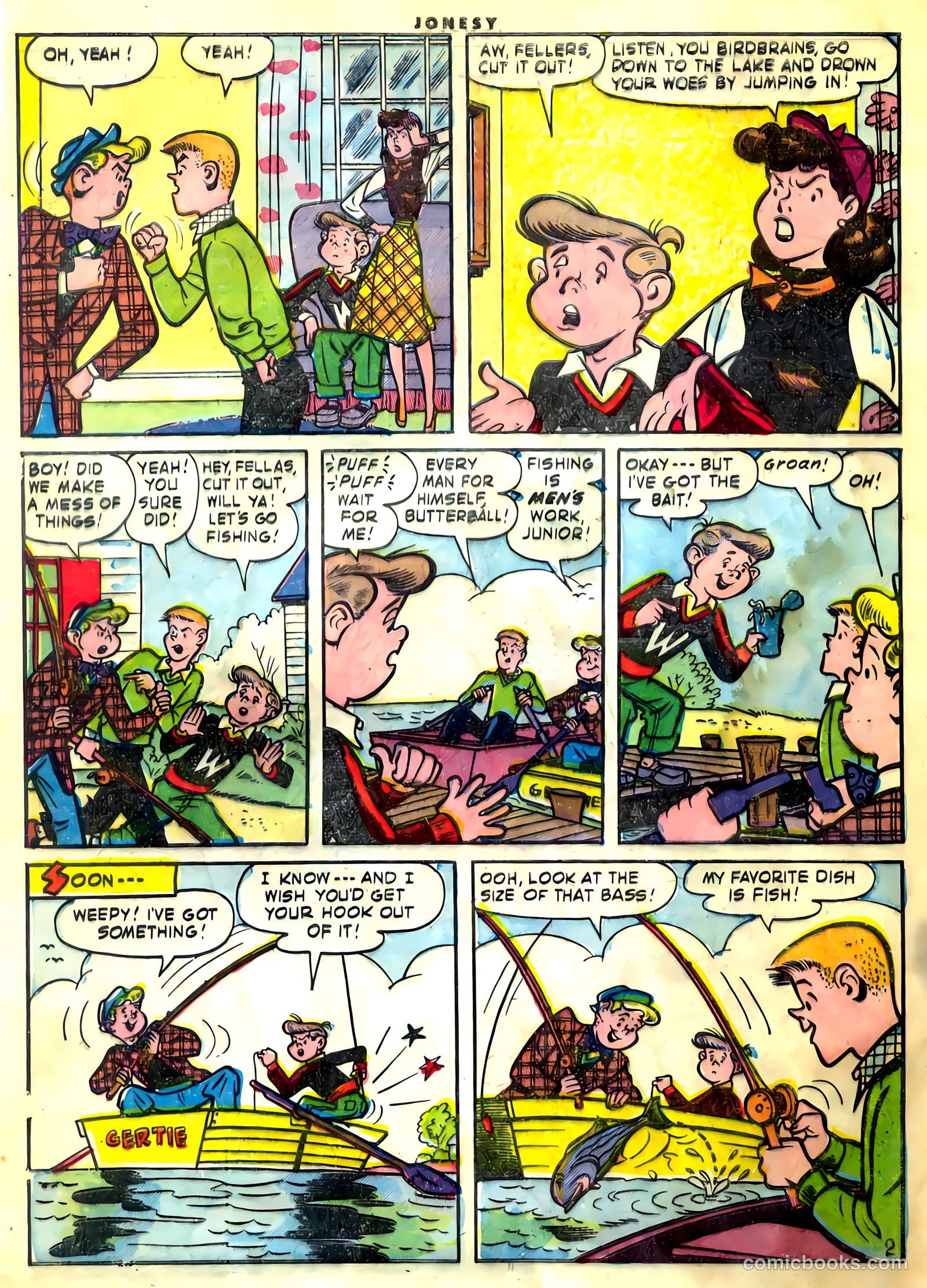 Jonesy #6 (1954) — page 4 of 36