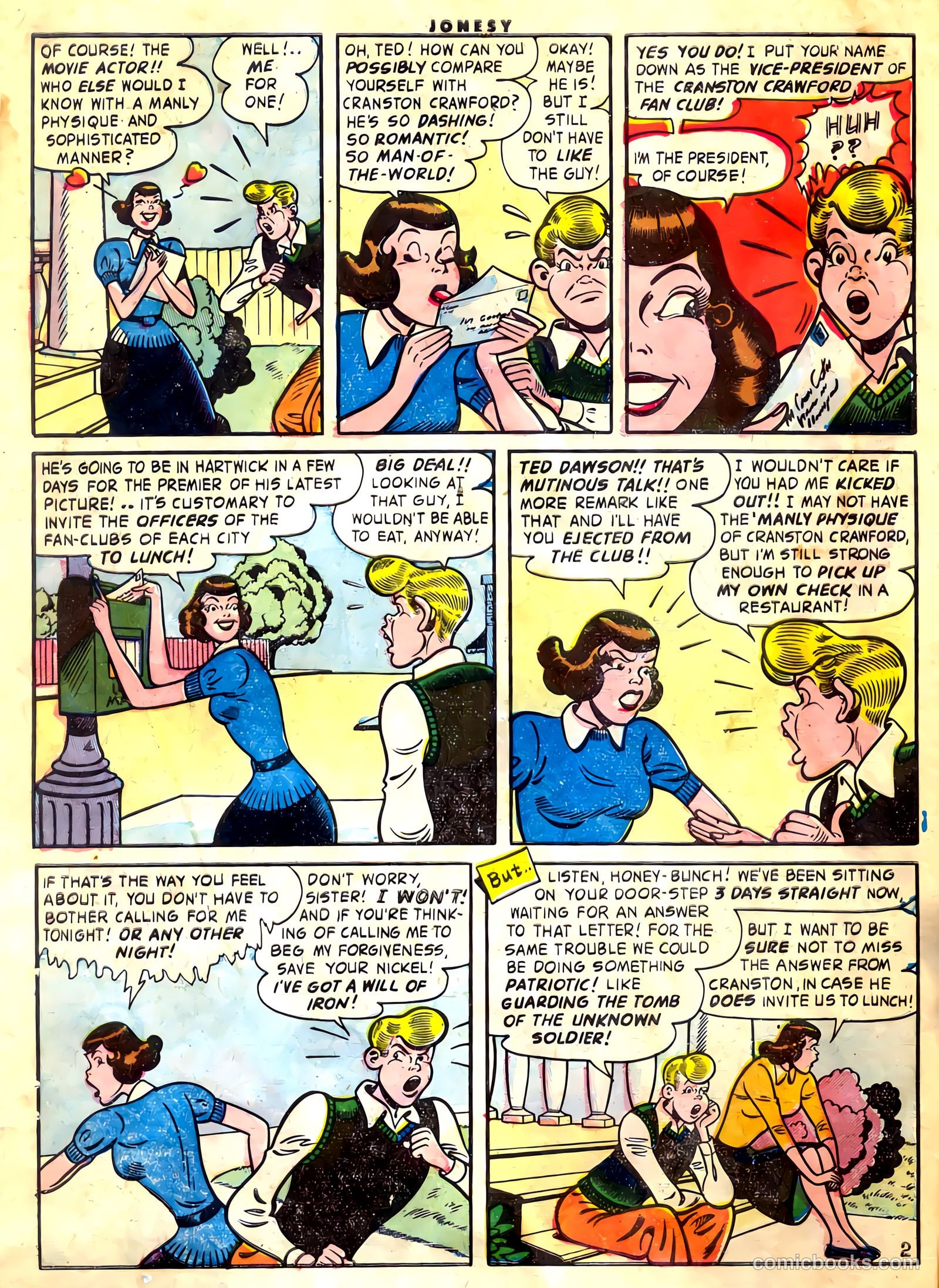 Jonesy #6 (1954) — page 10 of 36