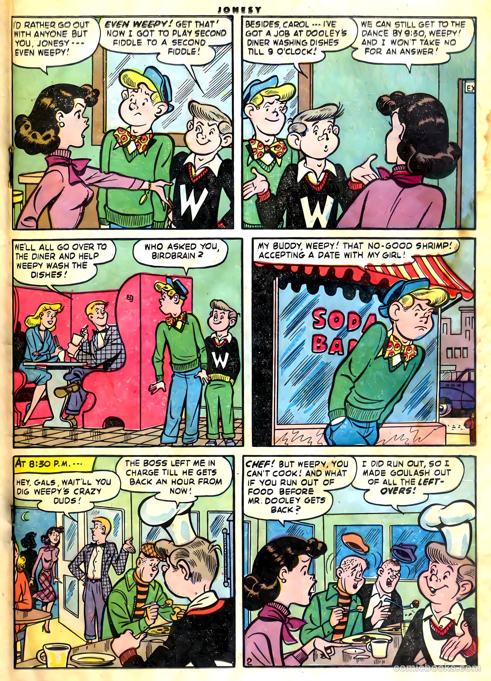 Jonesy #6 (1954) — page 19 of 36