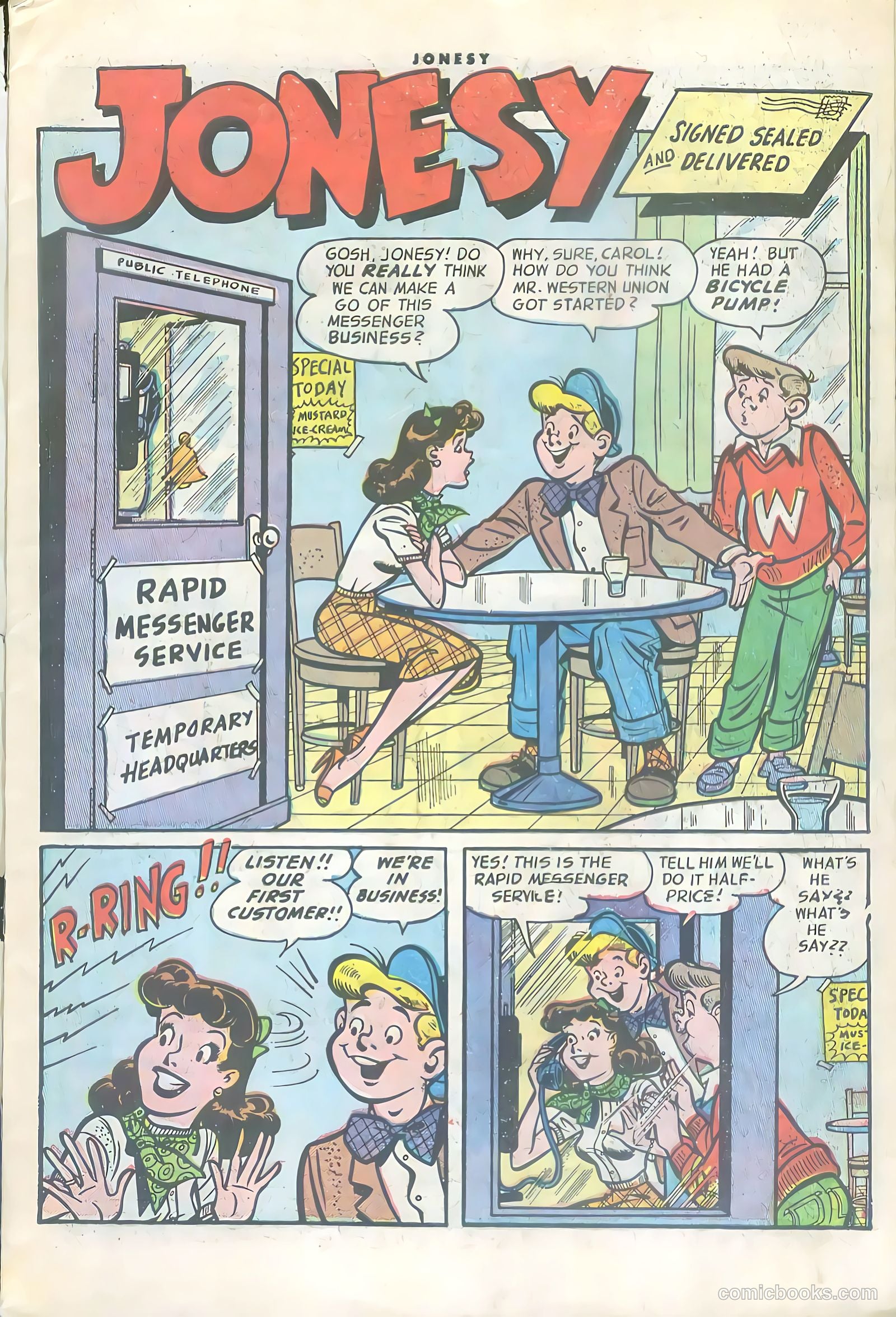 Jonesy #7 (1954) — page 3 of 36