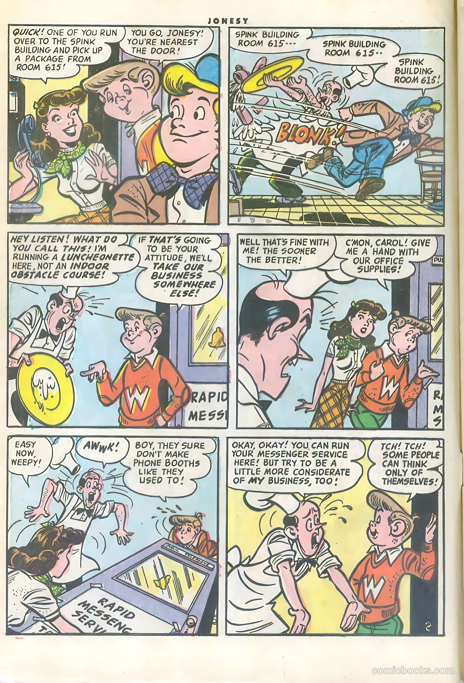 Jonesy #7 (1954) — page 4 of 36