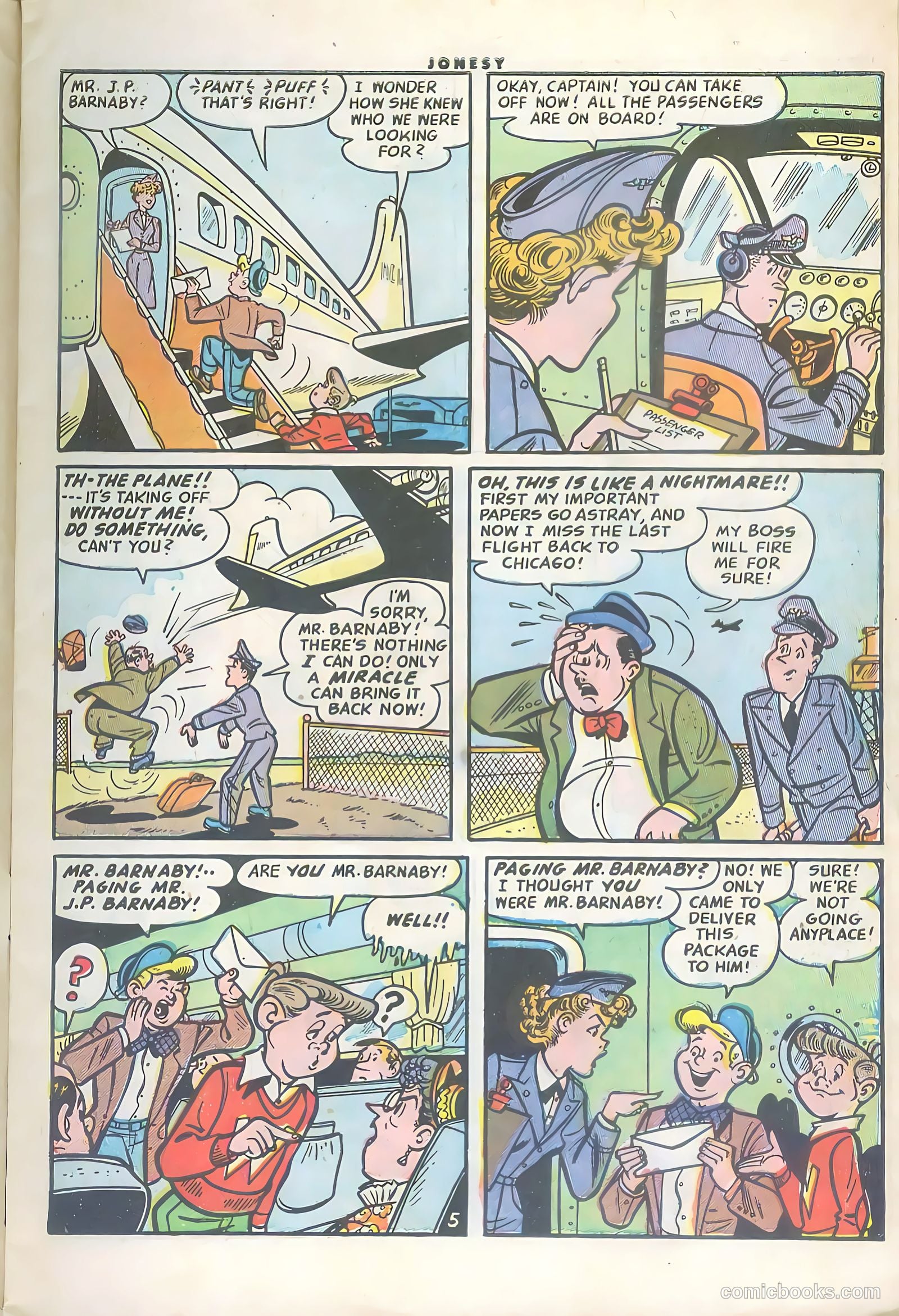 Jonesy #7 (1954) — page 7 of 36