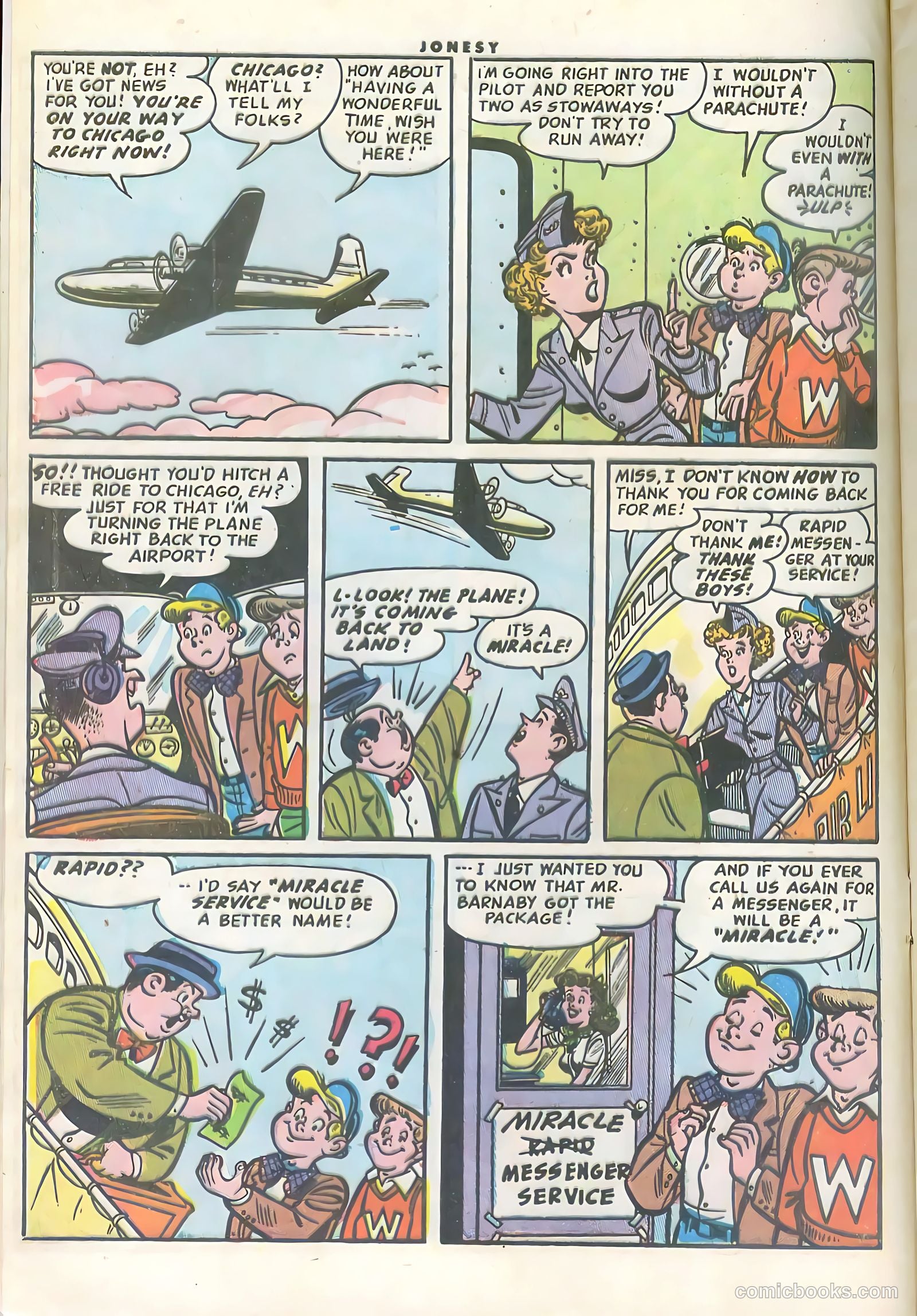 Jonesy #7 (1954) — page 8 of 36