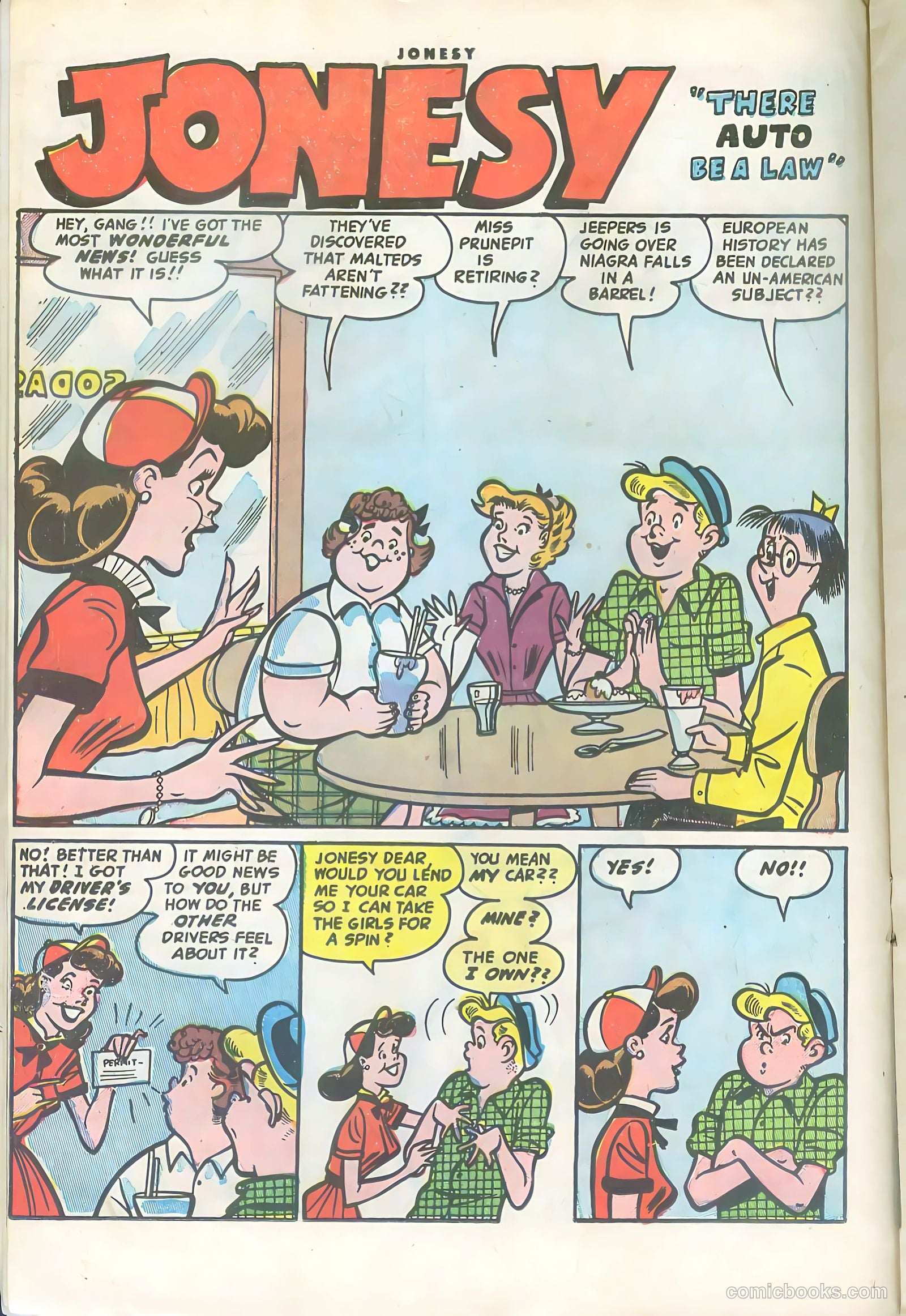 Jonesy #7 (1954) — page 14 of 36