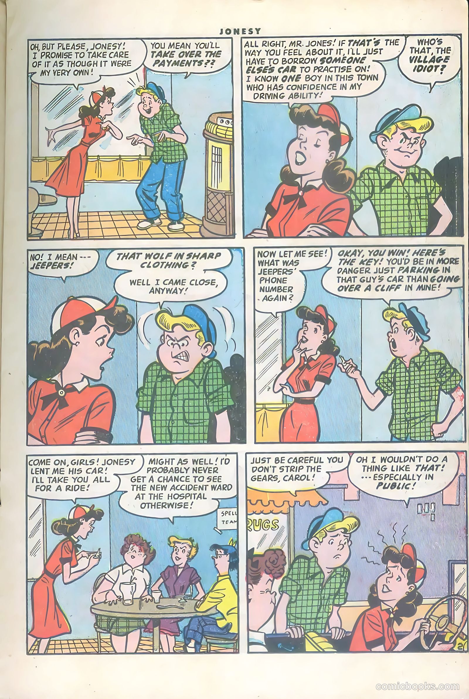 Jonesy #7 (1954) — page 15 of 36