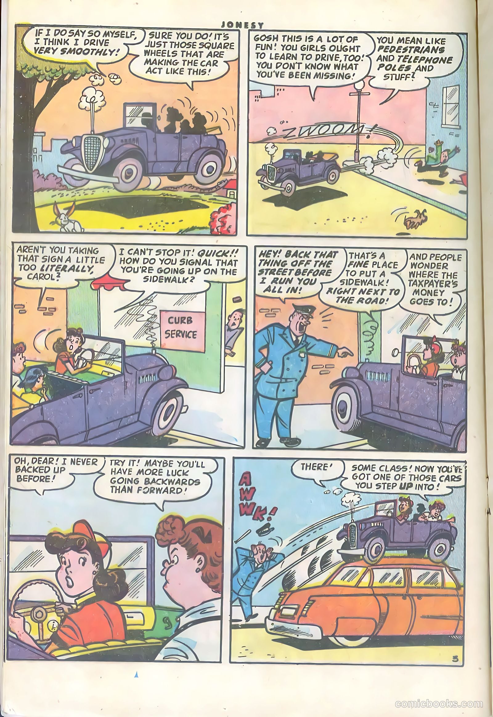 Jonesy #7 (1954) — page 16 of 36