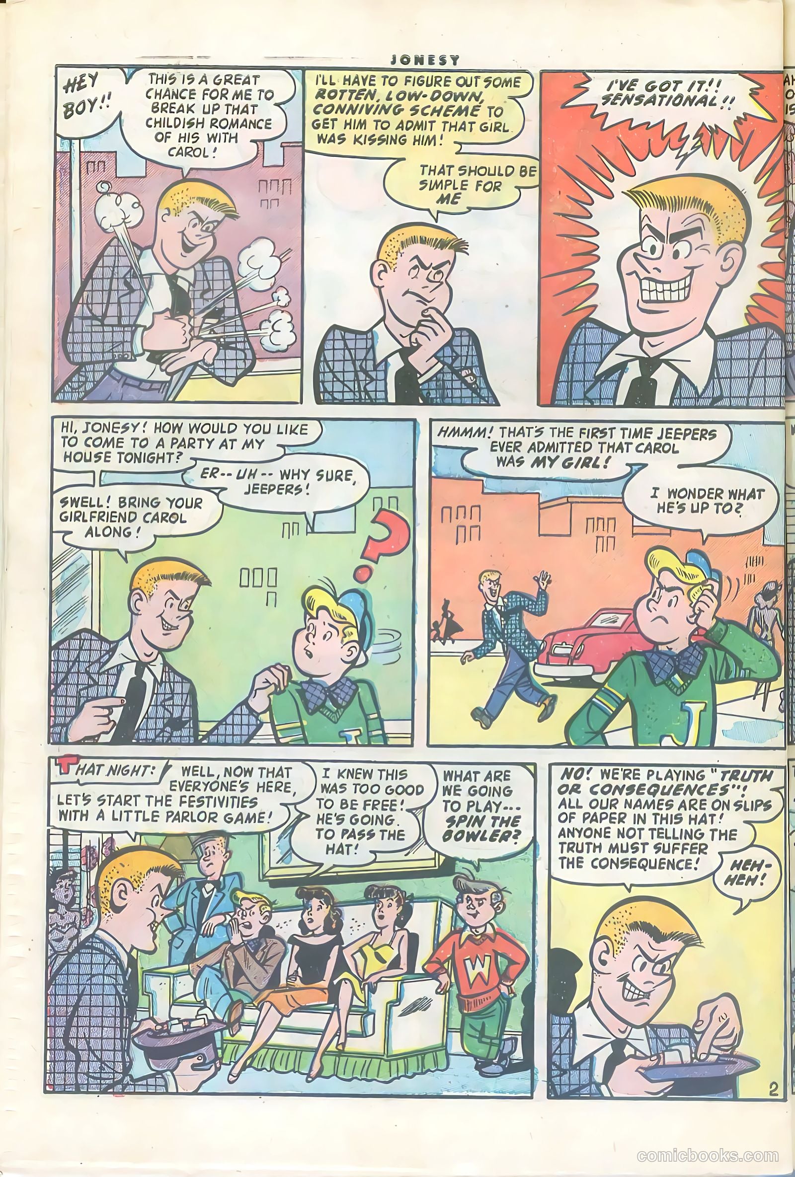 Jonesy #7 (1954) — page 30 of 36