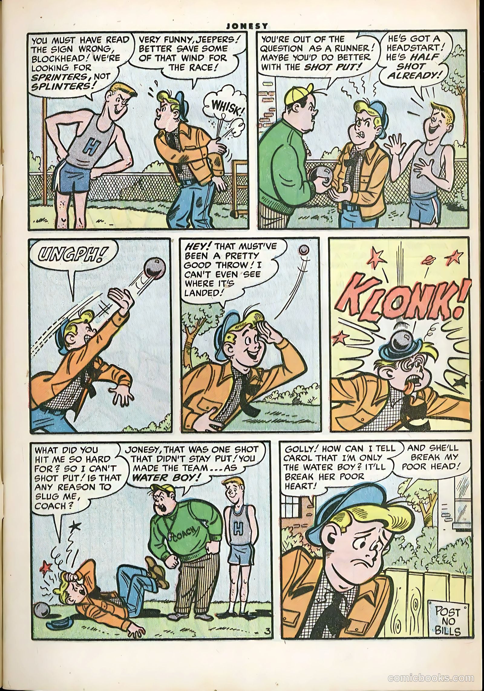 Jonesy #8 (1954) — page 5 of 36