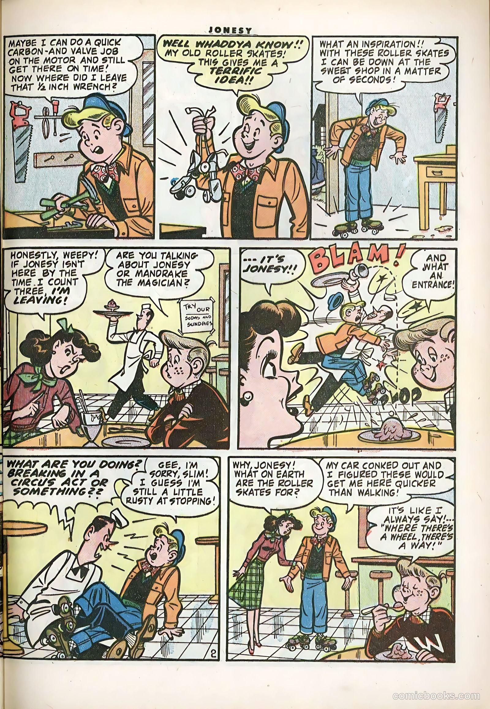 Jonesy #8 (1954) — page 29 of 36