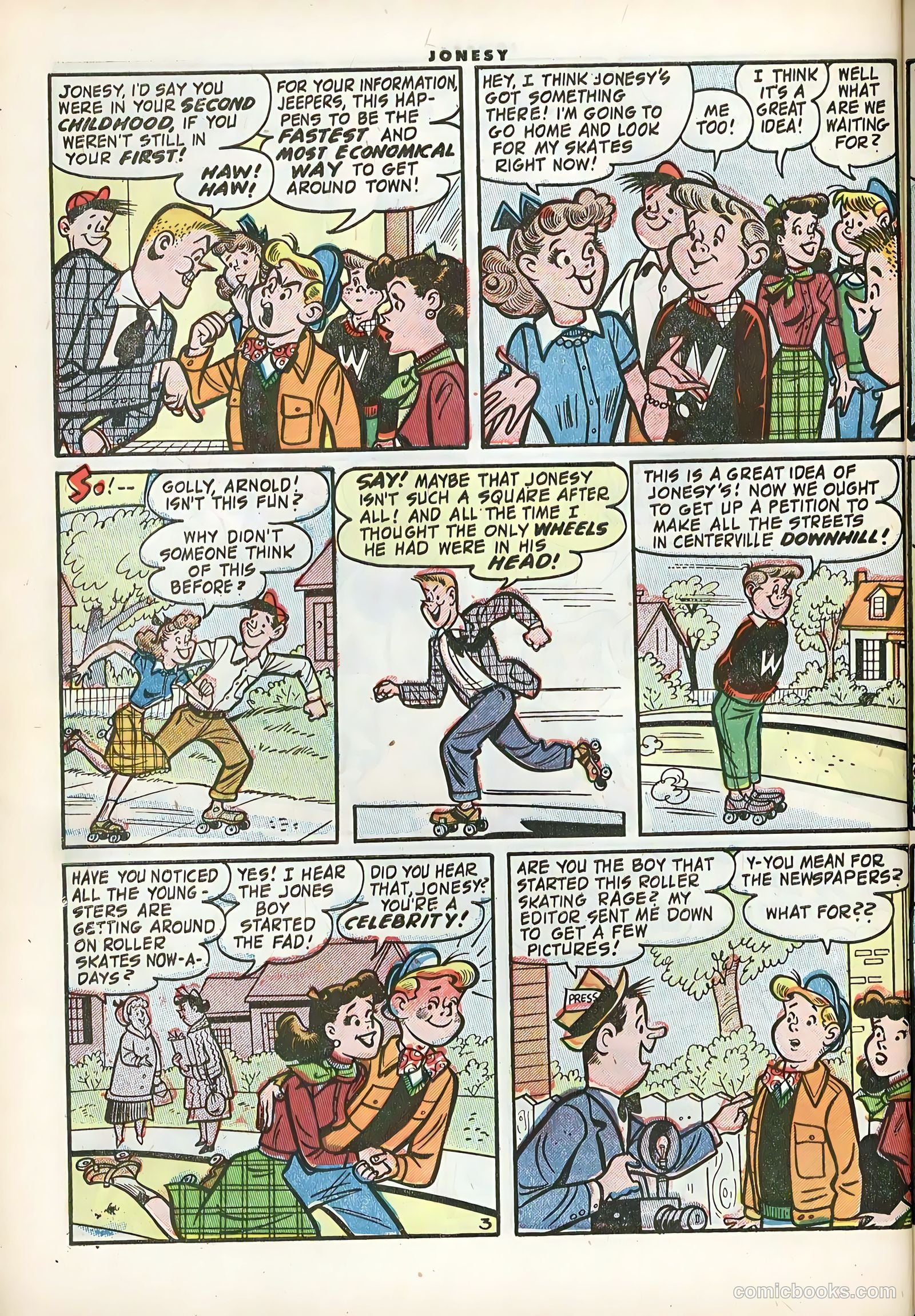 Jonesy #8 (1954) — page 30 of 36