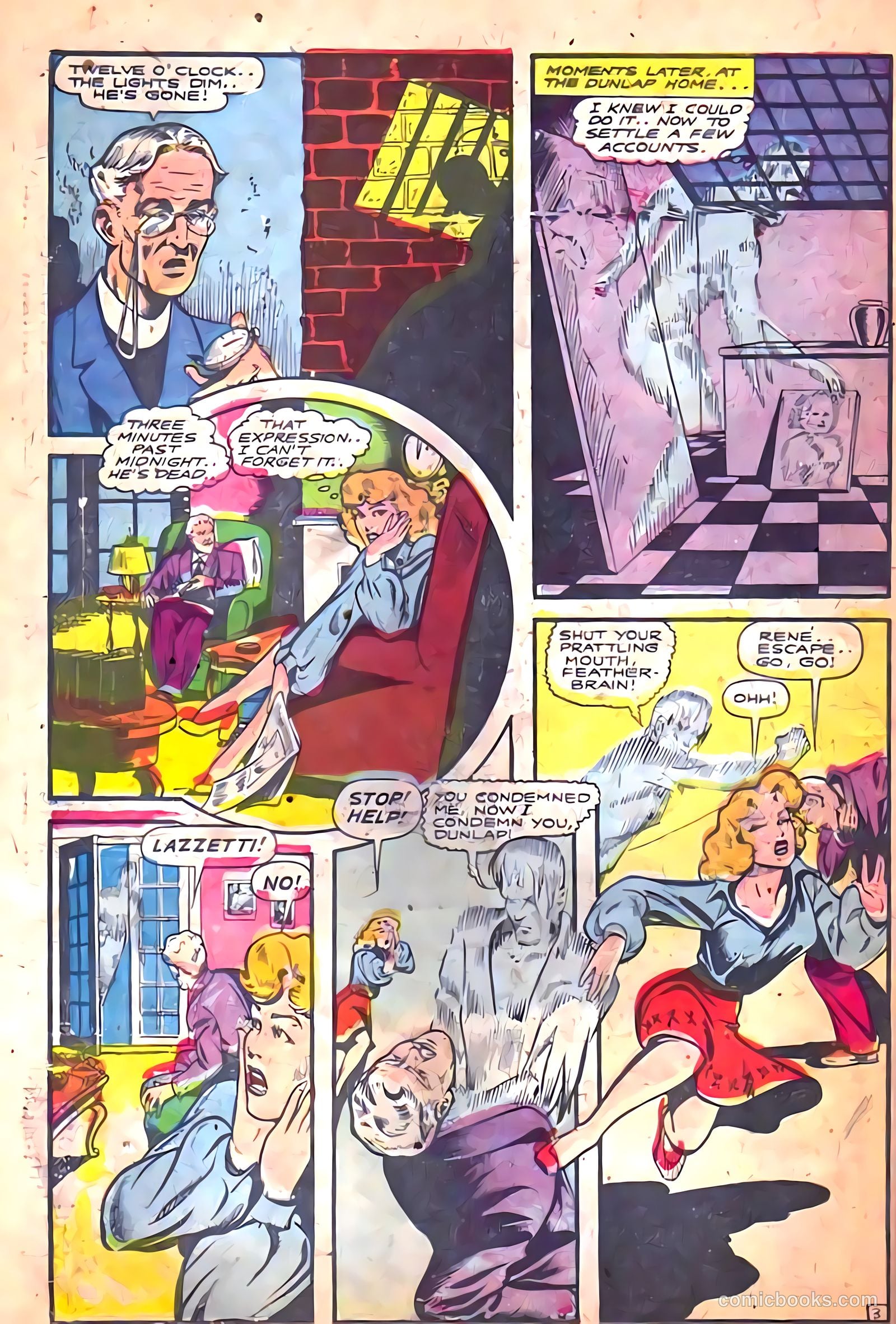 Journey into Fear #1 (1951) — page 13 of 31