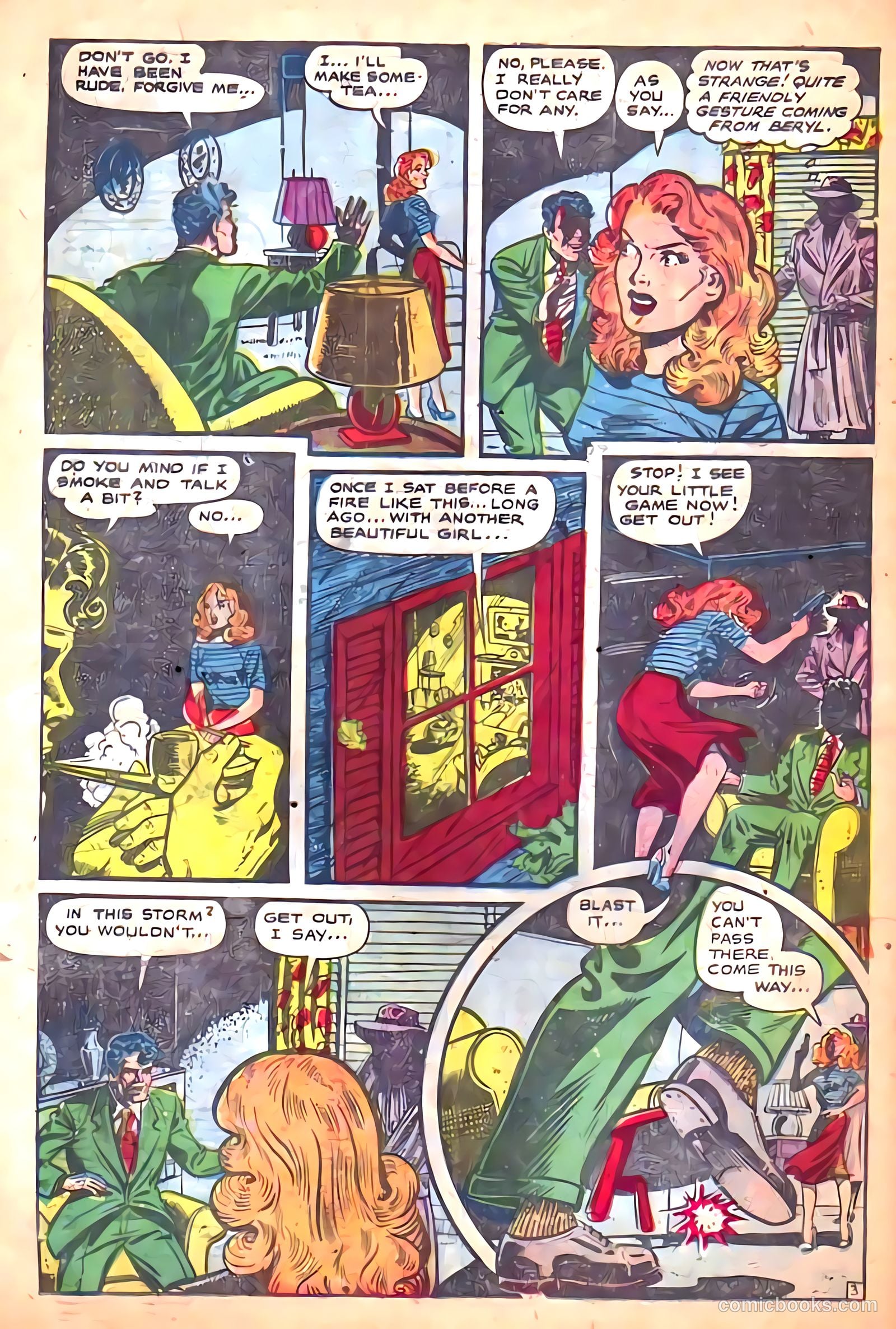 Journey into Fear #1 (1951) — page 19 of 31