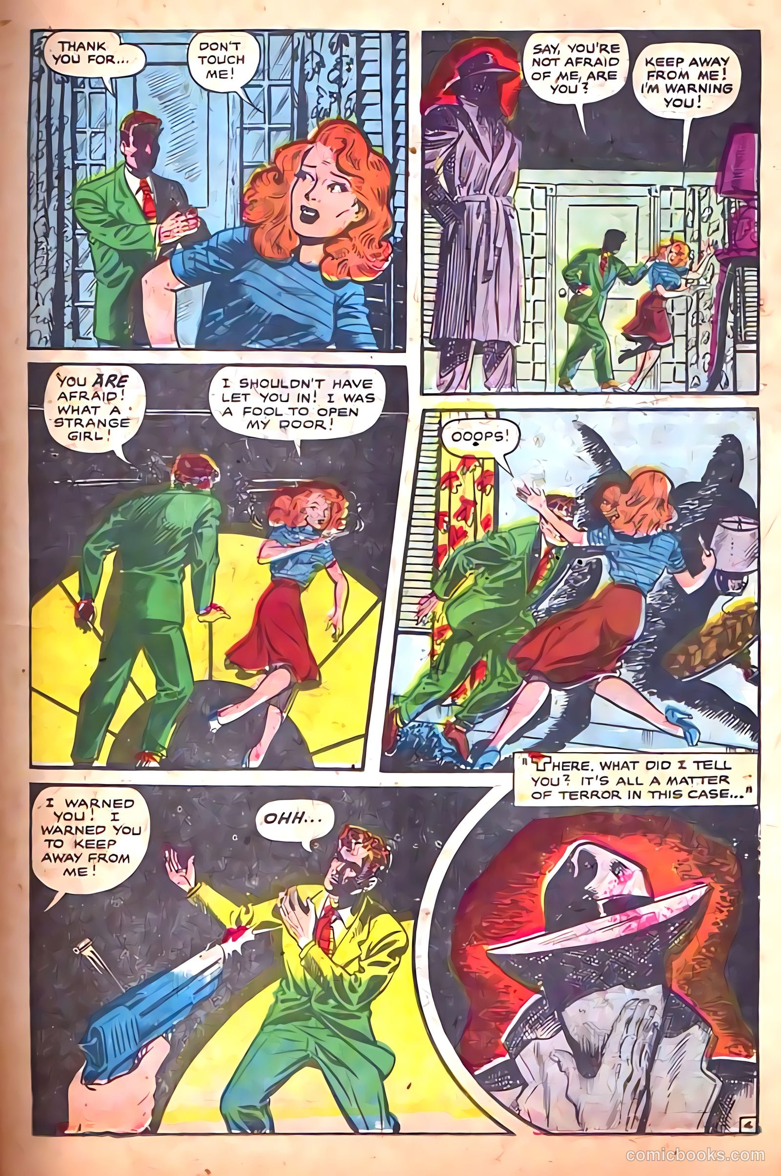 Journey into Fear #1 (1951) — page 20 of 31