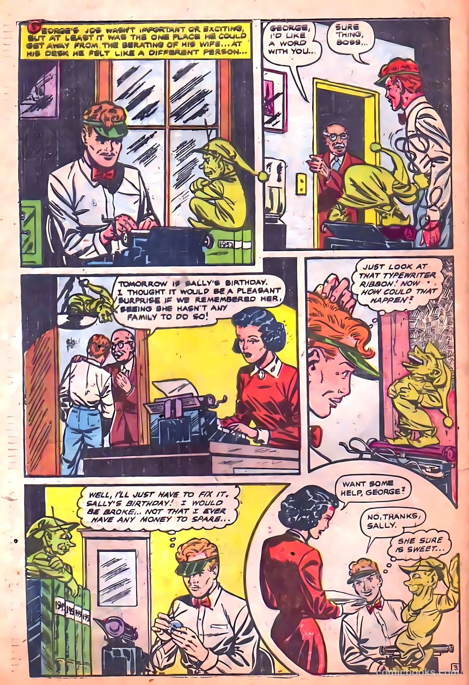 Journey into Fear #1 (1951) — page 25 of 31