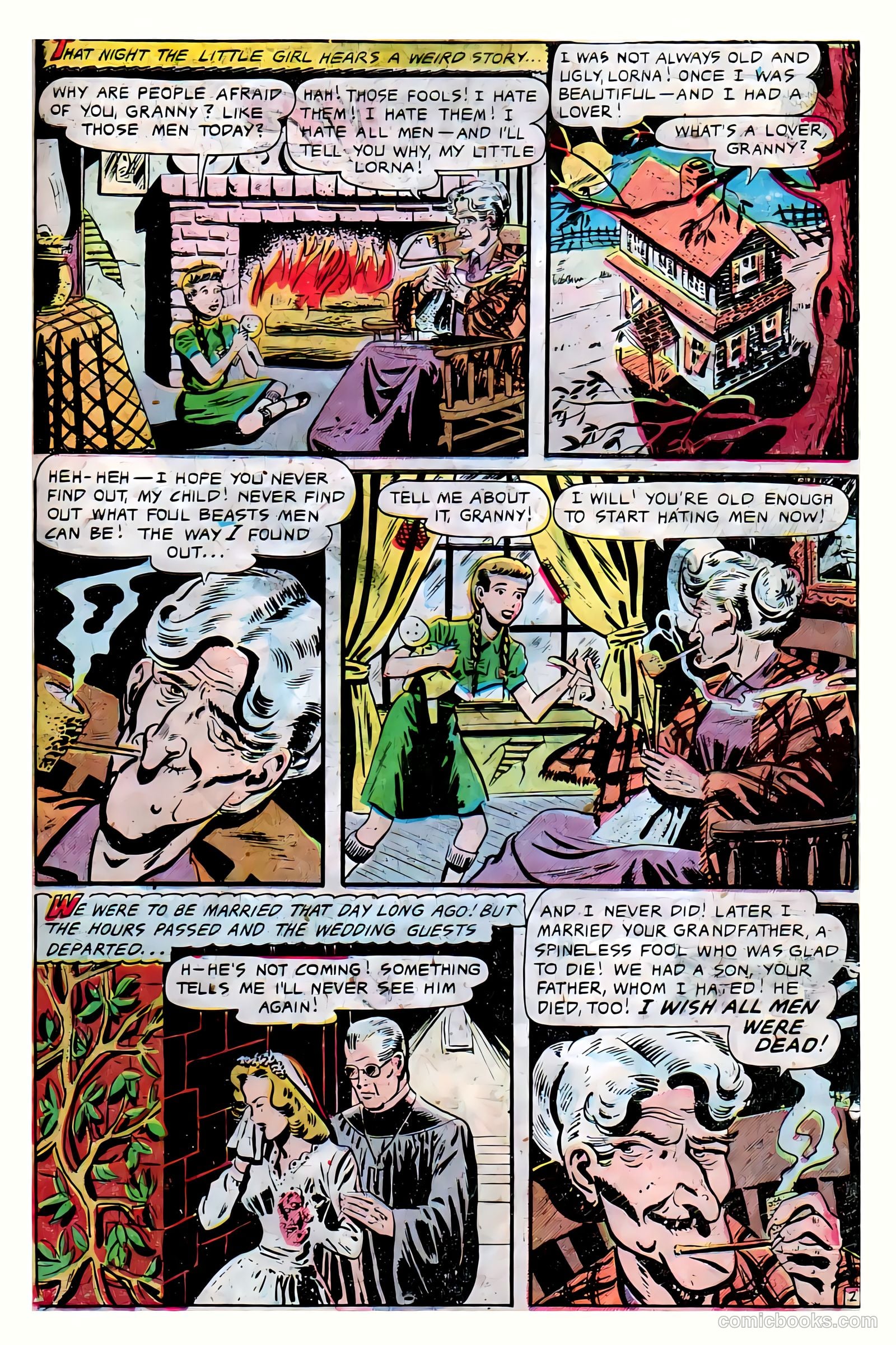 Journey into Fear #10 (1952) — page 3 of 32