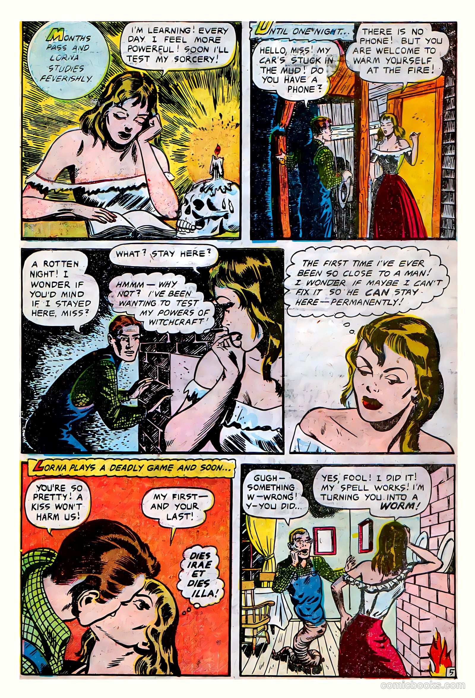 Journey into Fear #10 (1952) — page 6 of 32