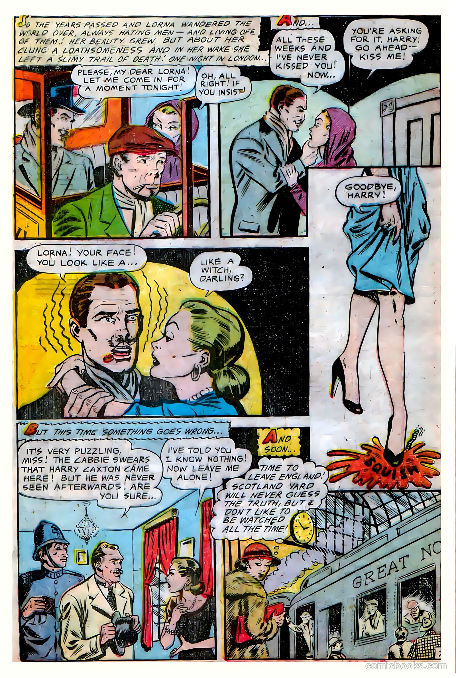 Journey into Fear #10 (1952) — page 8 of 32