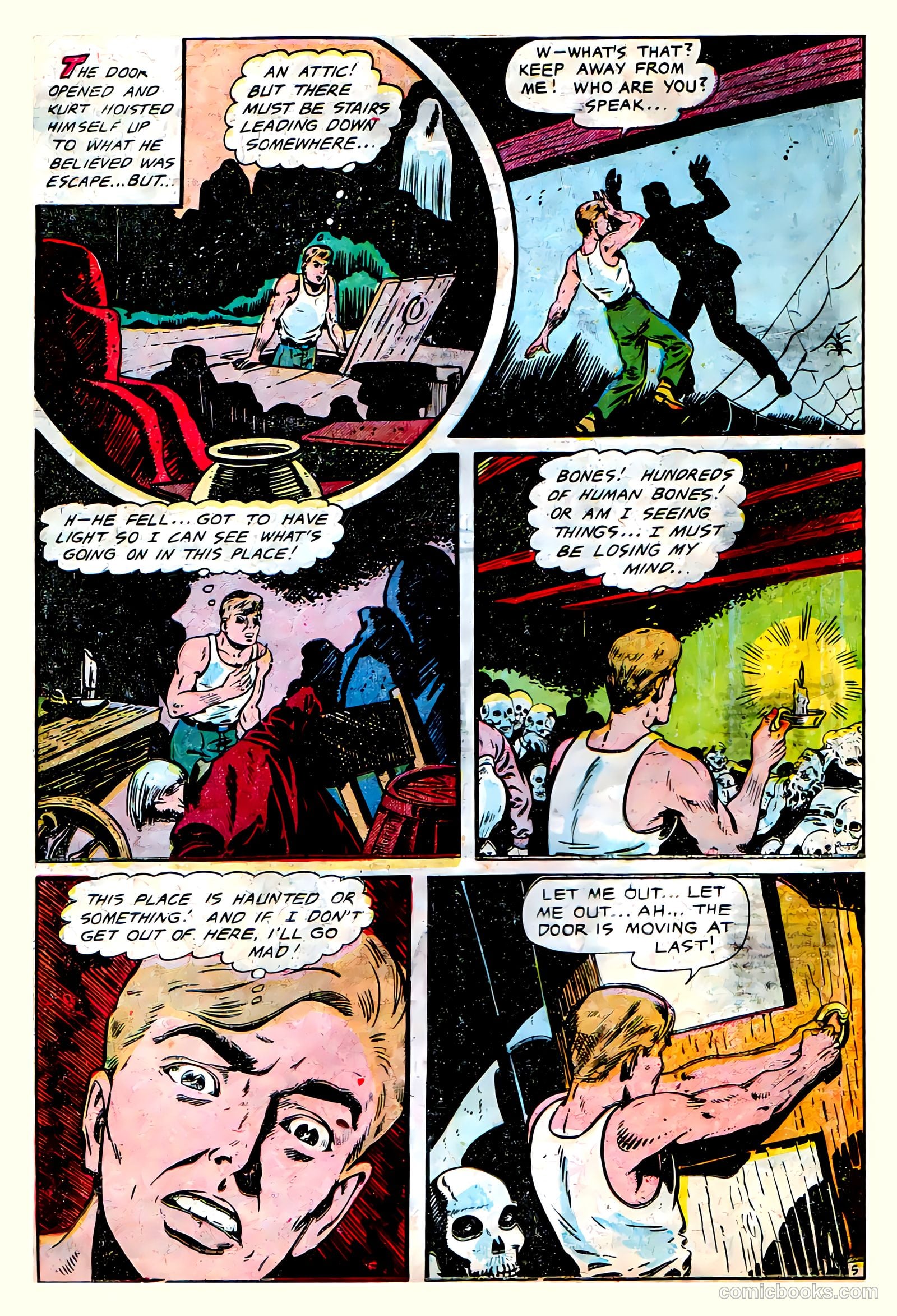 Journey into Fear #10 (1952) — page 15 of 32
