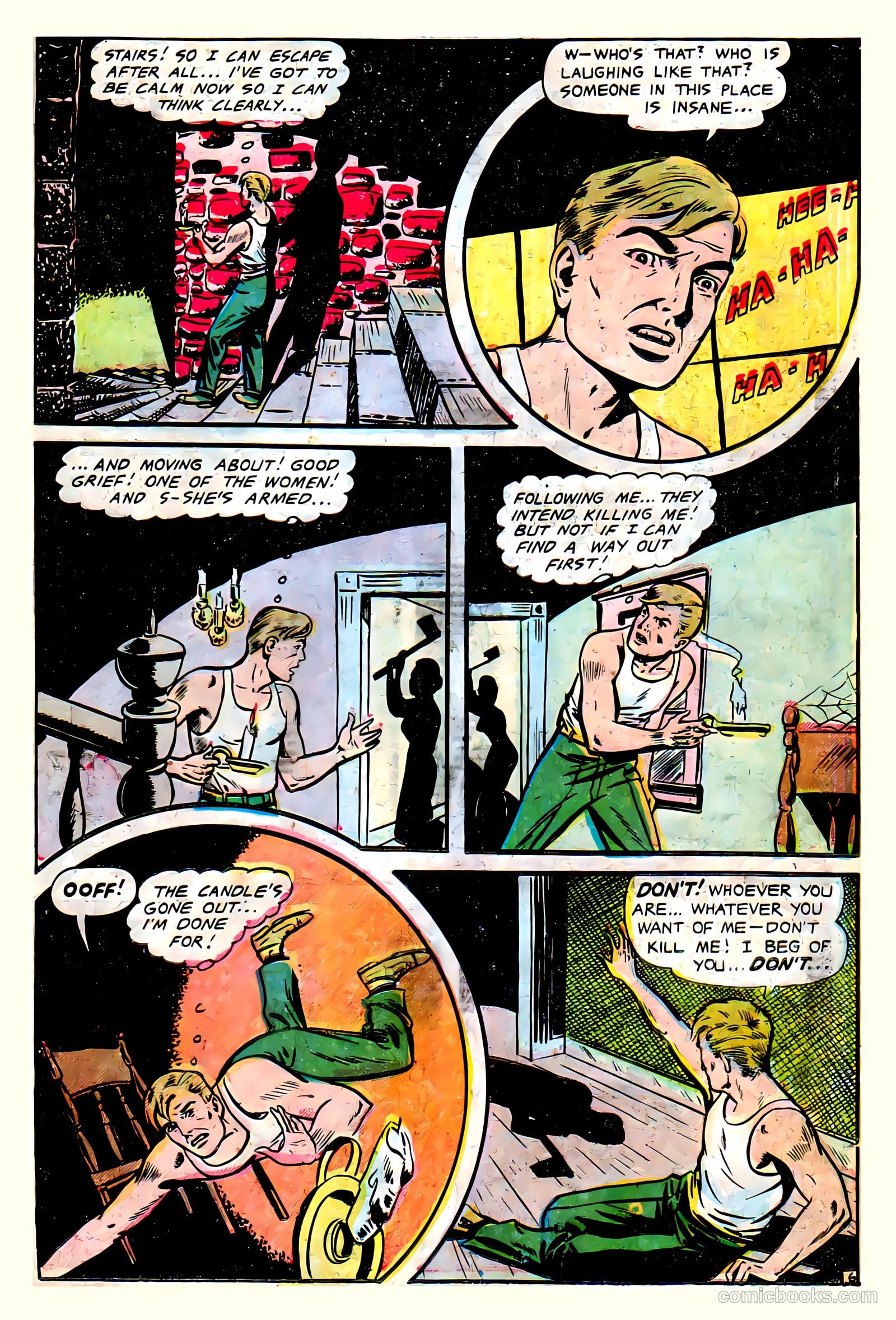 Journey into Fear #10 (1952) — page 16 of 32