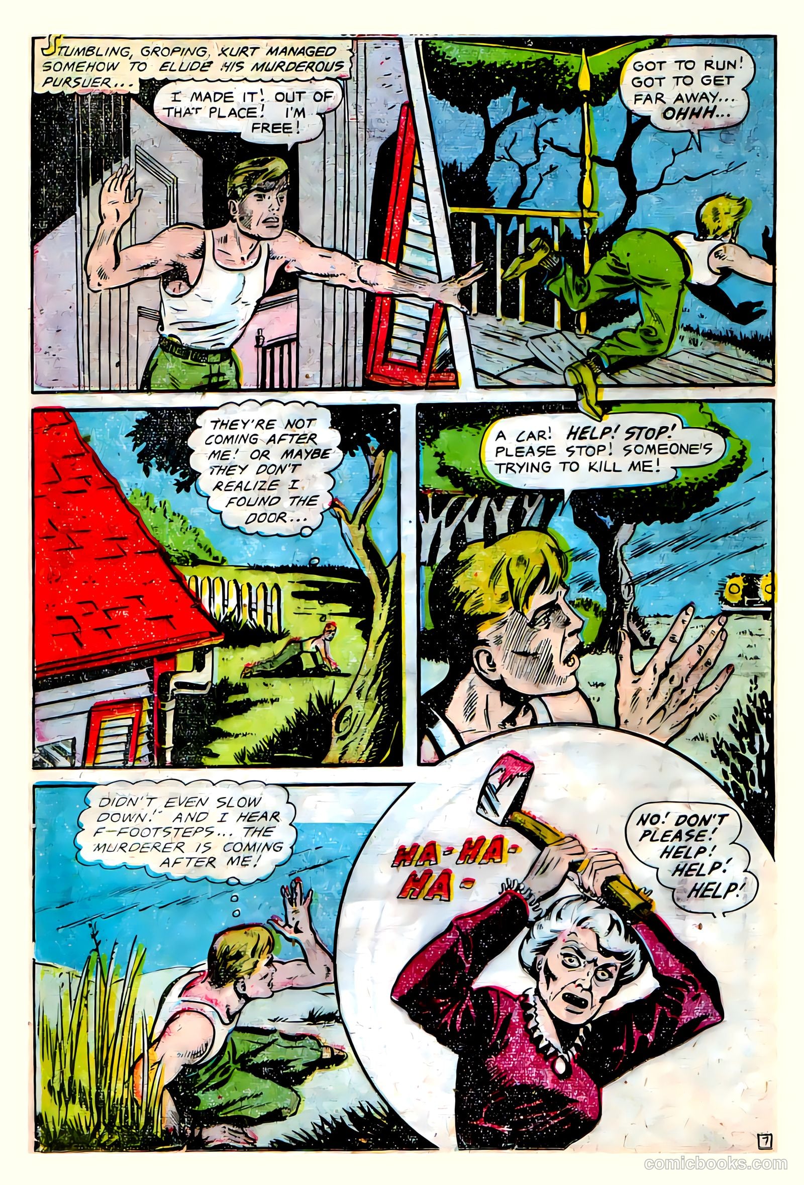 Journey into Fear #10 (1952) — page 17 of 32