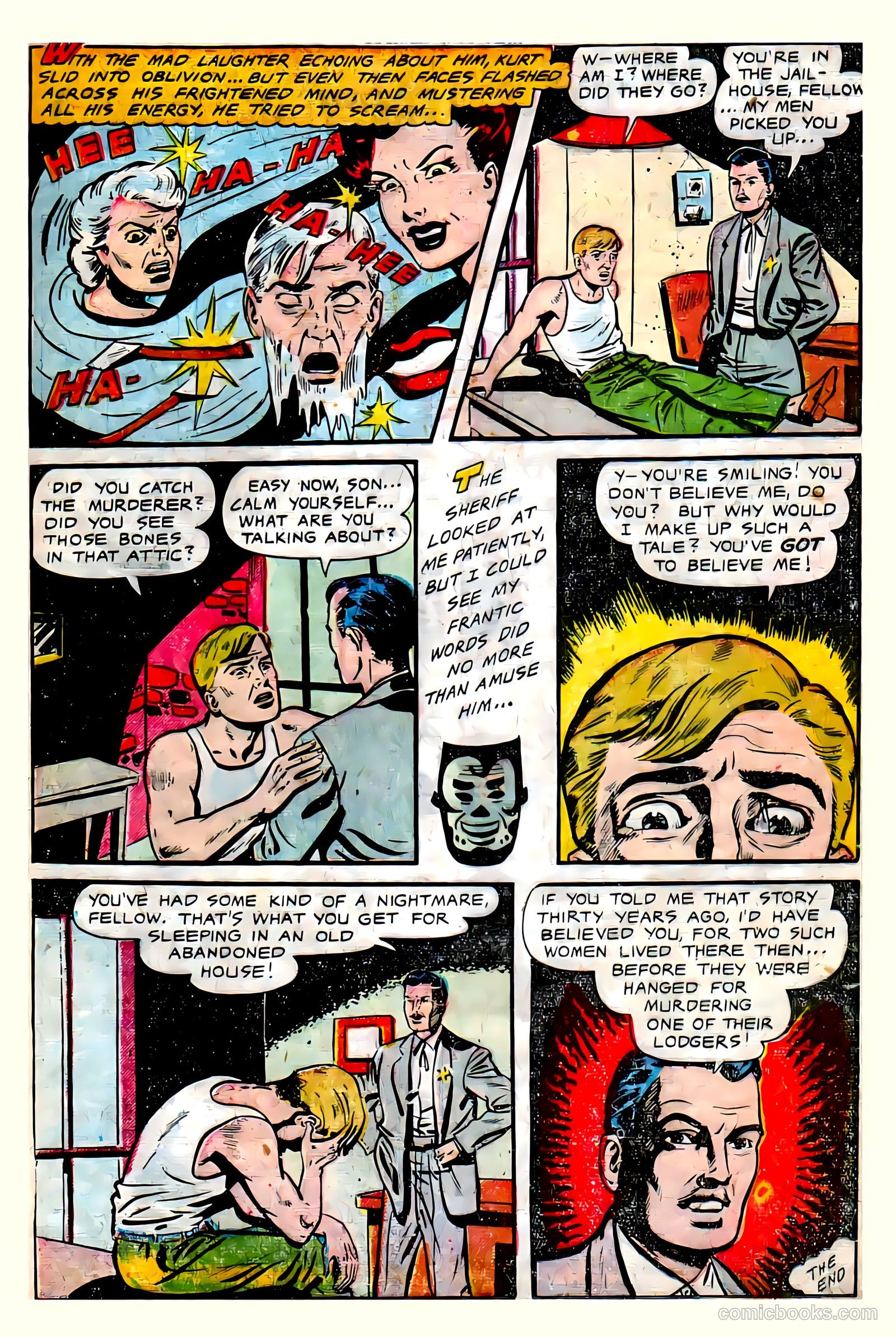 Journey into Fear #10 (1952) — page 18 of 32