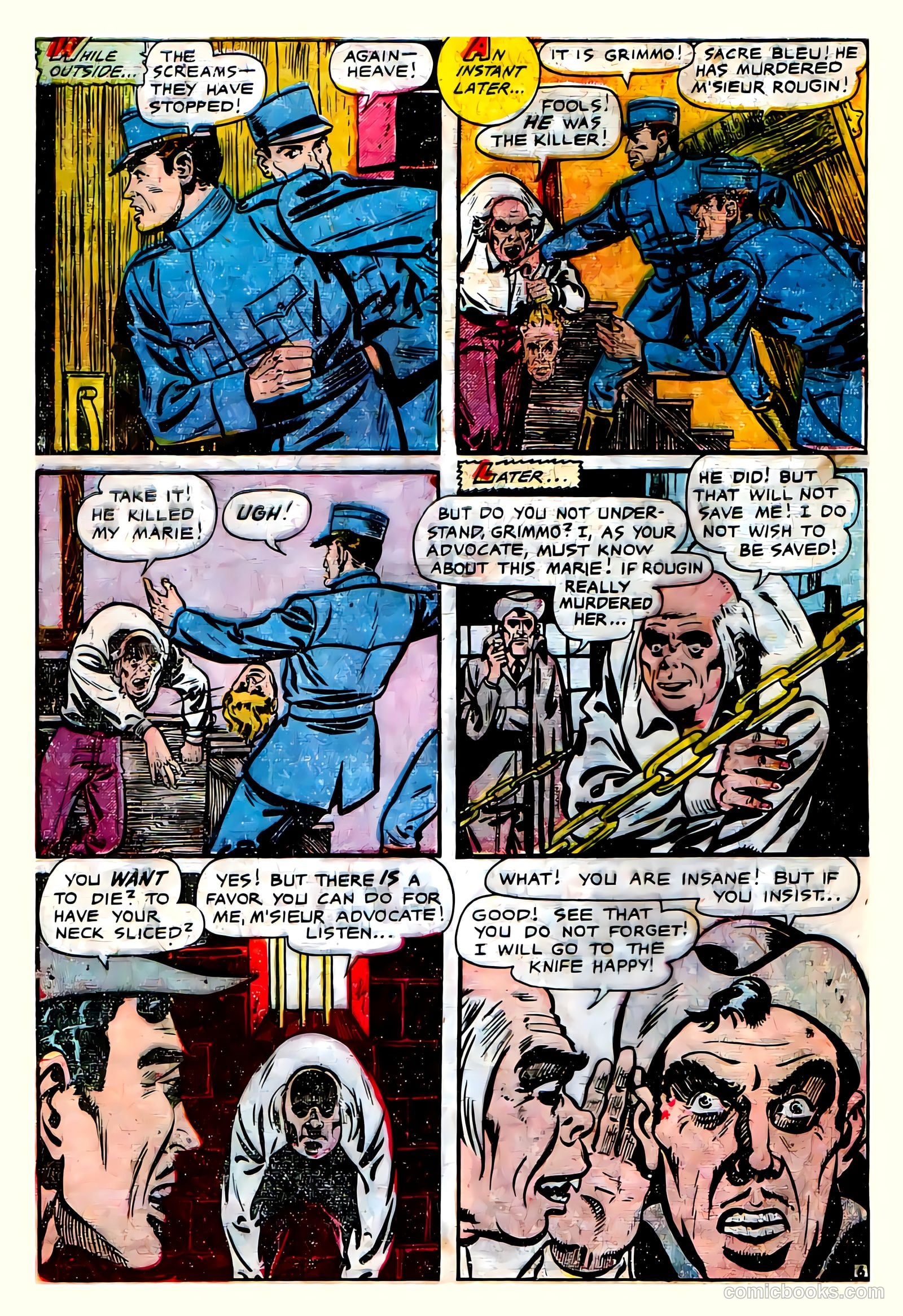 Journey into Fear #10 (1952) — page 25 of 32