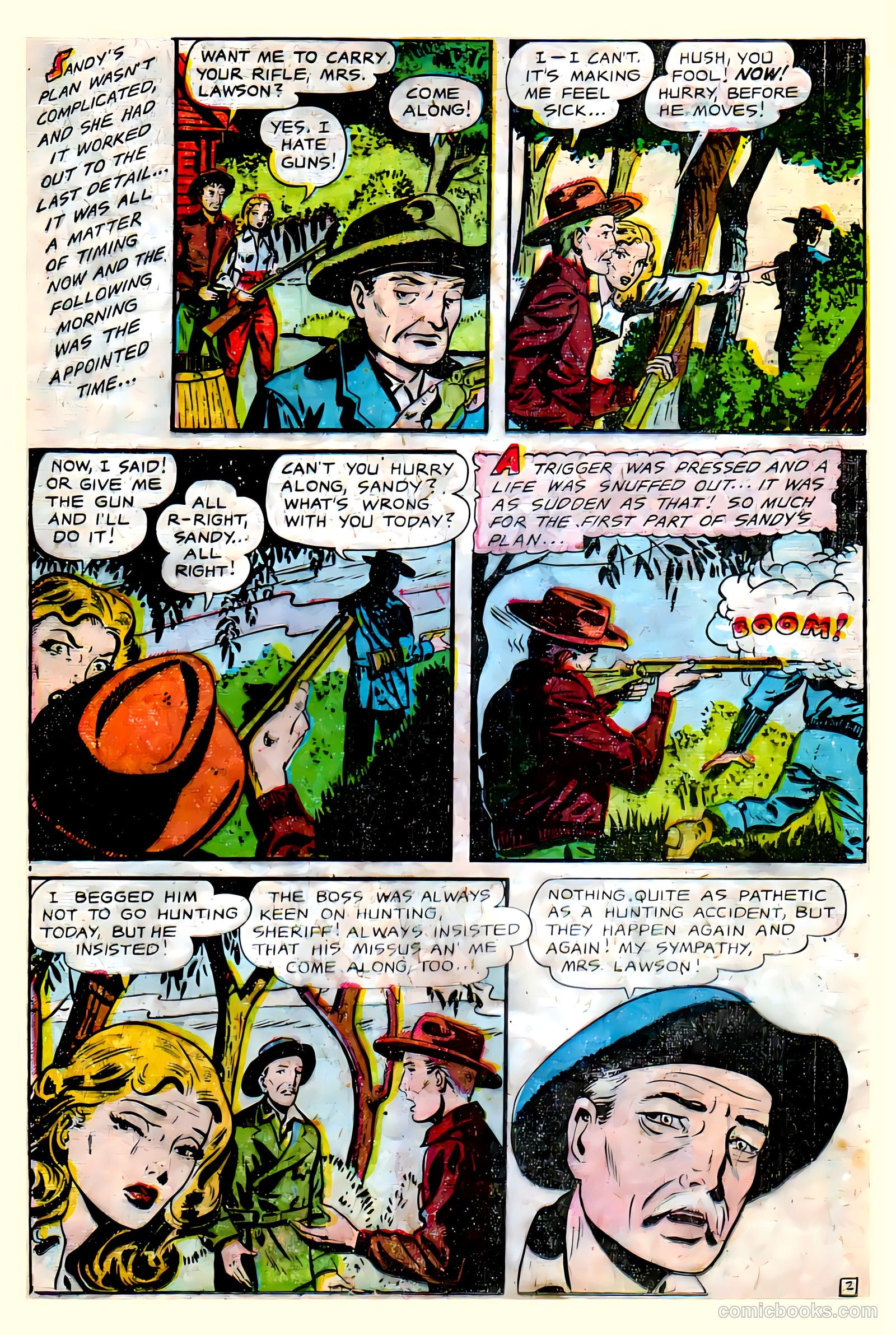 Journey into Fear #10 (1952) — page 28 of 32