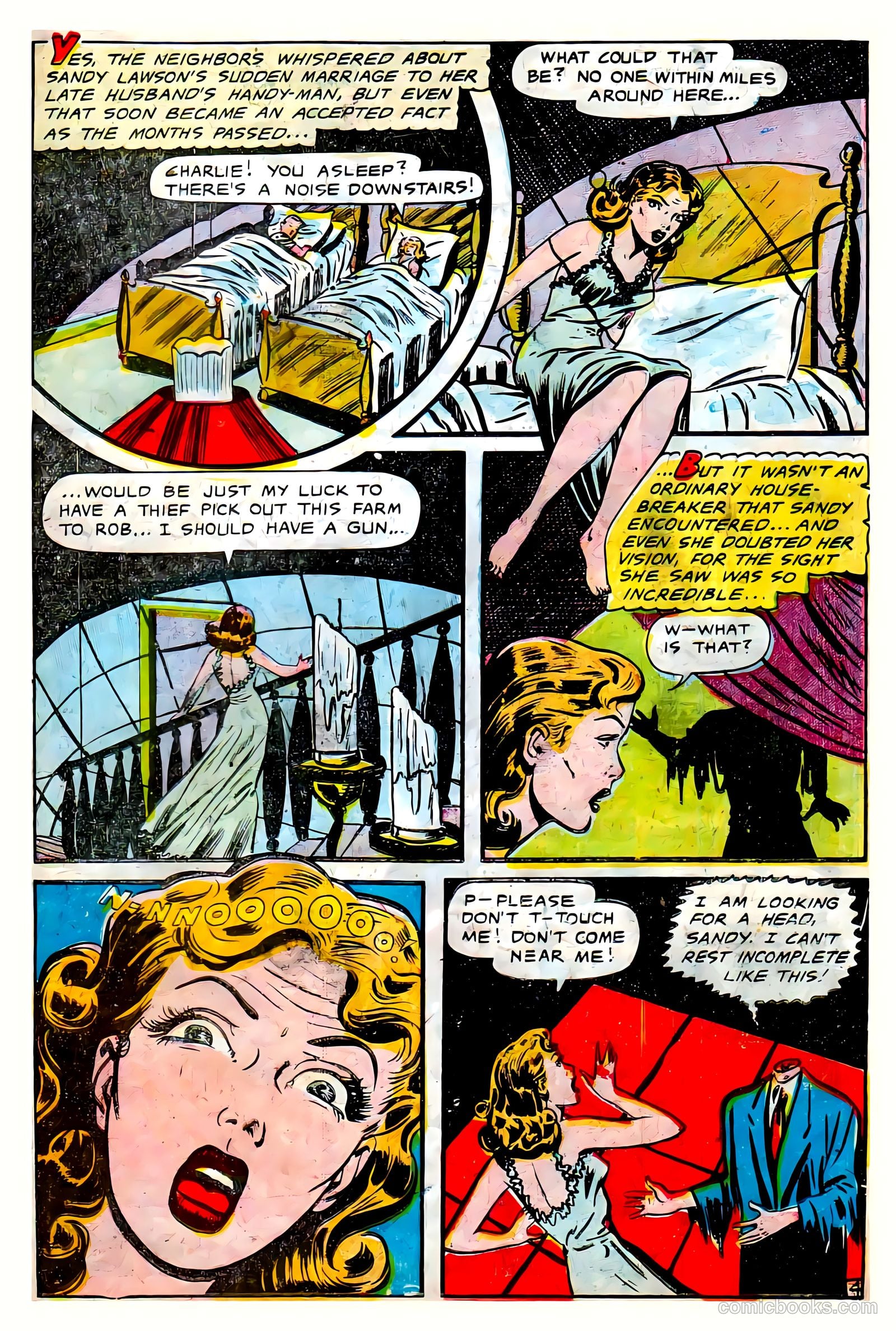 Journey into Fear #10 (1952) — page 30 of 32