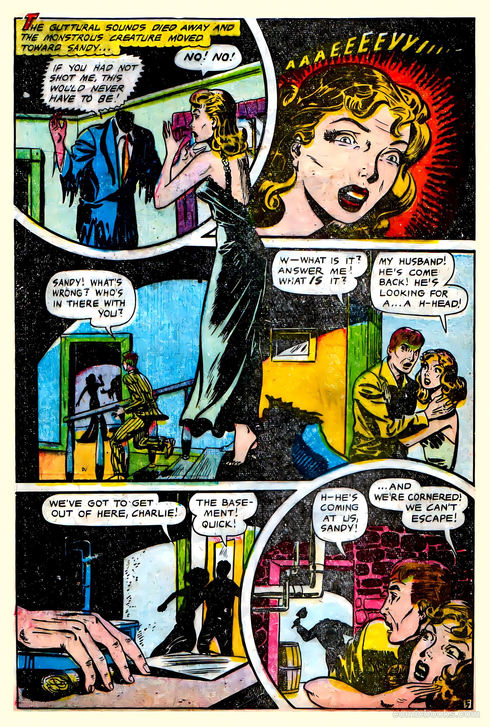 Journey into Fear #10 (1952) — page 31 of 32