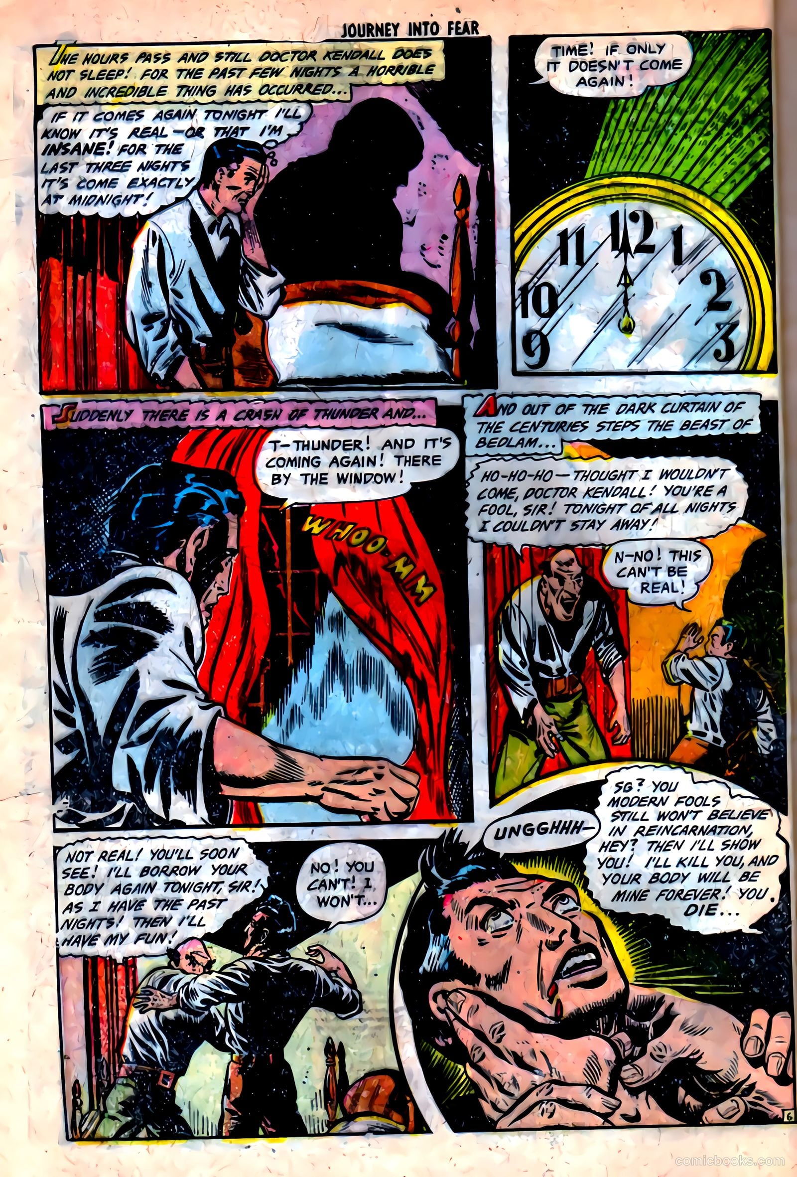 Journey into Fear #11 (1953) — page 6 of 34