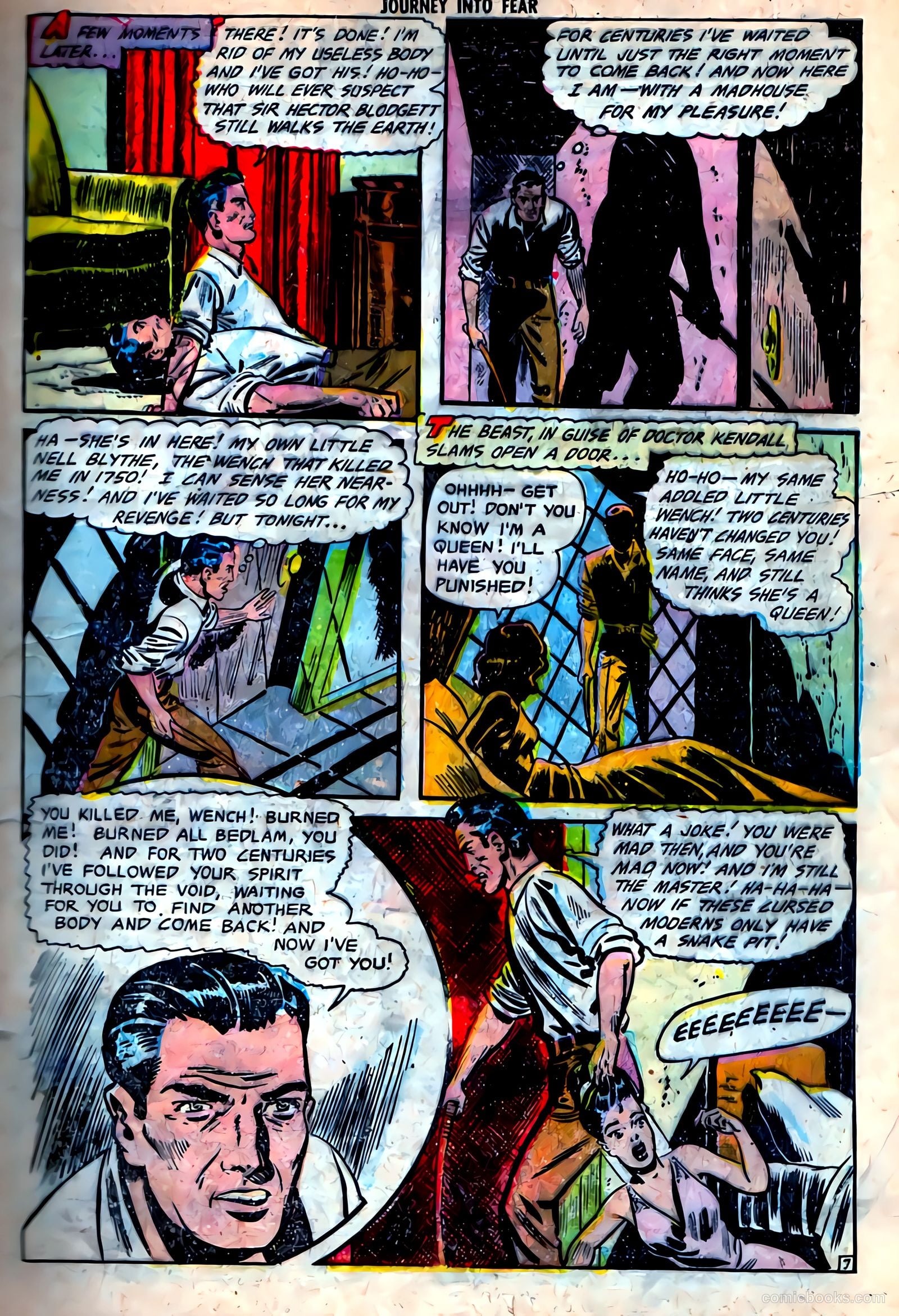 Journey into Fear #11 (1953) — page 7 of 34