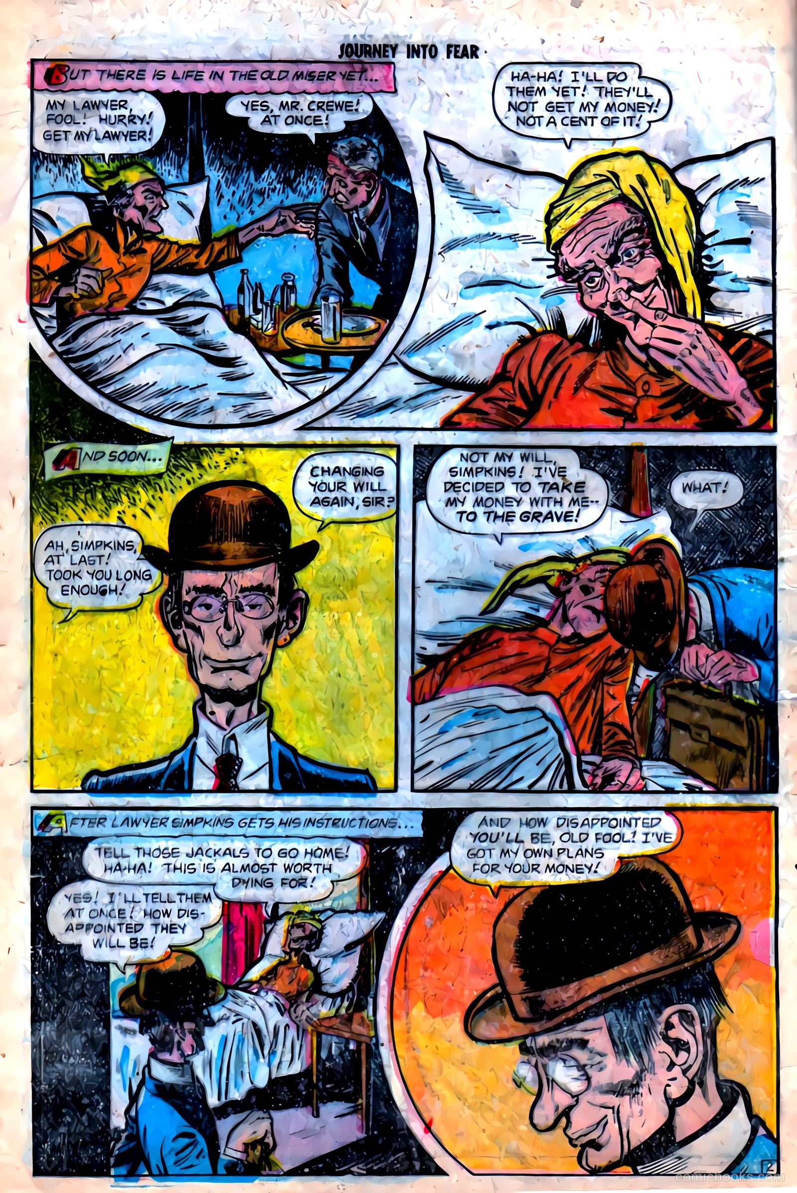 Journey into Fear #11 (1953) — page 10 of 34