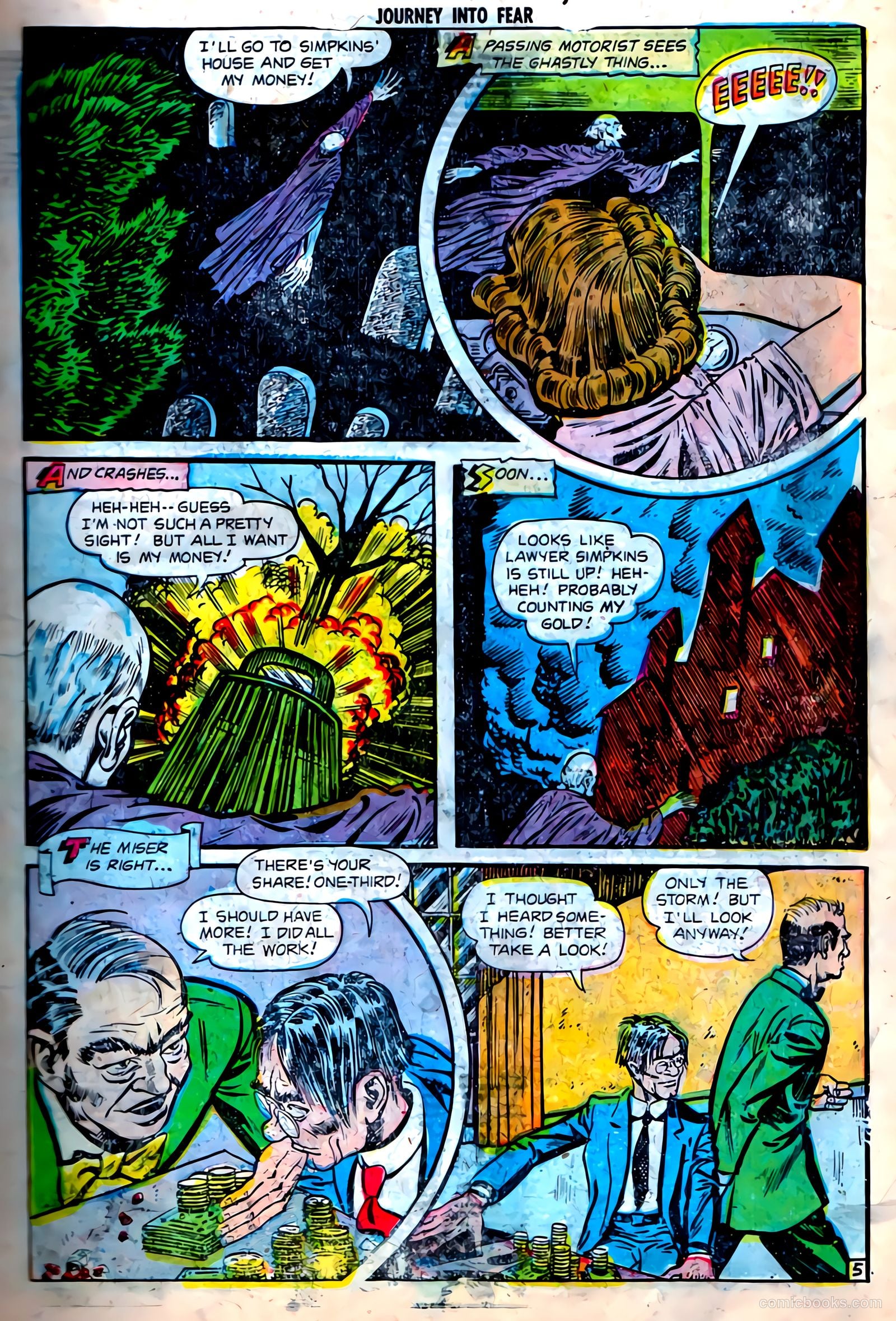 Journey into Fear #11 (1953) — page 13 of 34