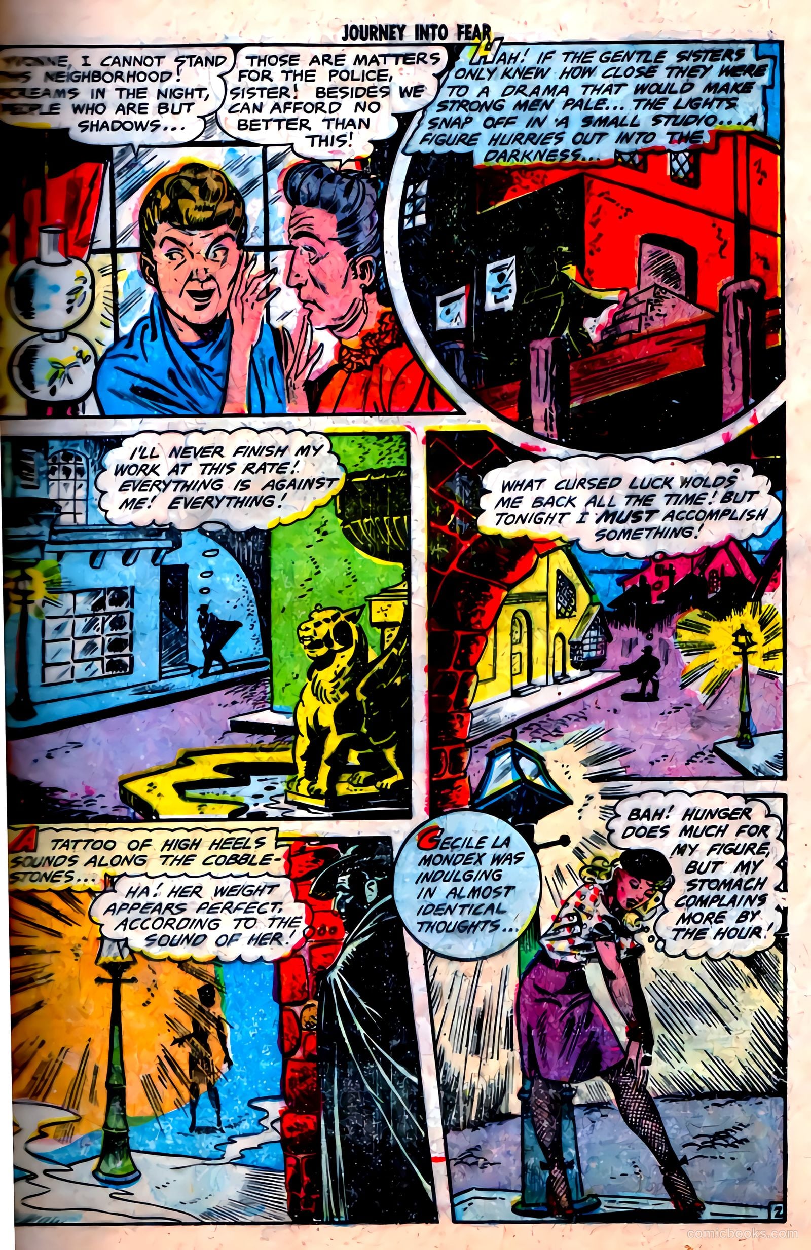 Journey into Fear #11 (1953) — page 19 of 34