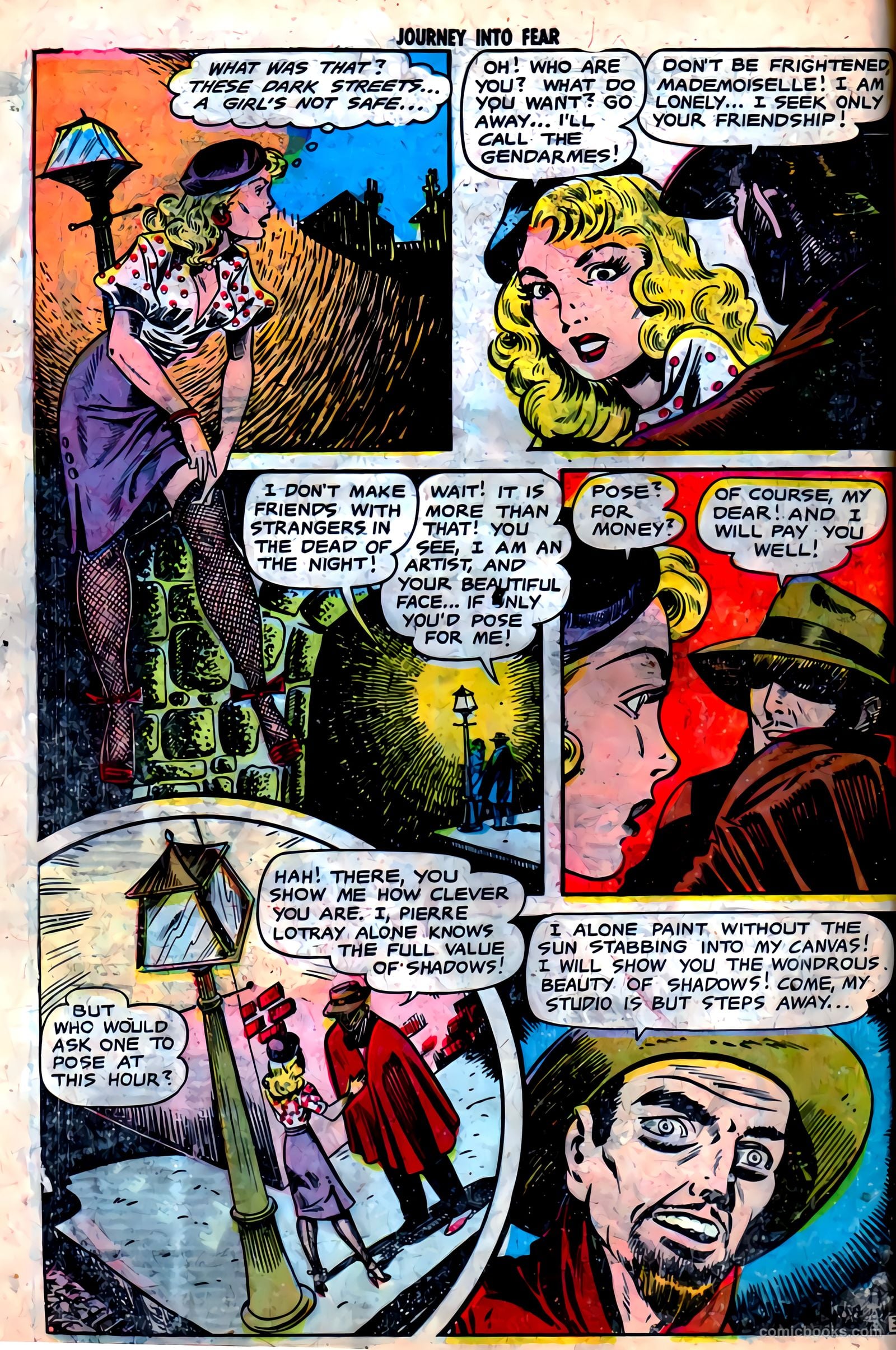 Journey into Fear #11 (1953) — page 20 of 34