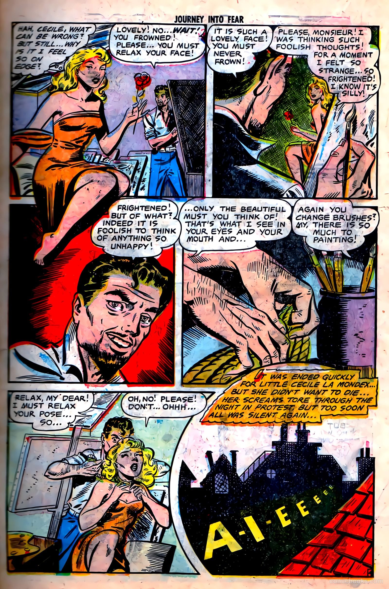 Journey into Fear #11 (1953) — page 21 of 34