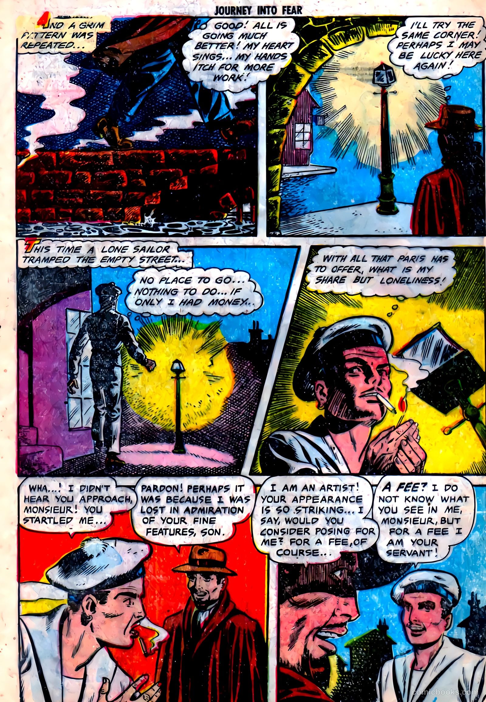 Journey into Fear #11 (1953) — page 22 of 34